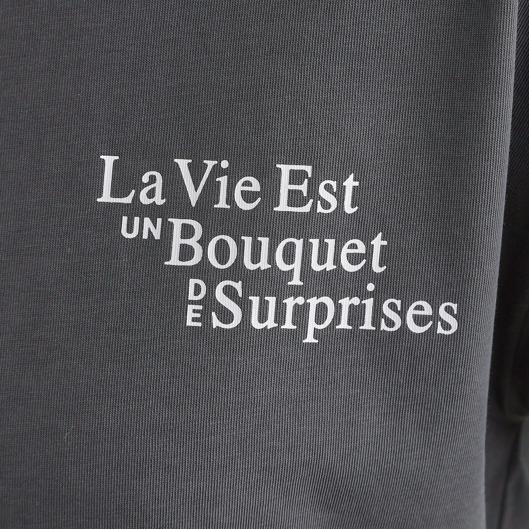 grove「五分袖ロゴプリントTシャツ」|Tシャツ・カットソー|