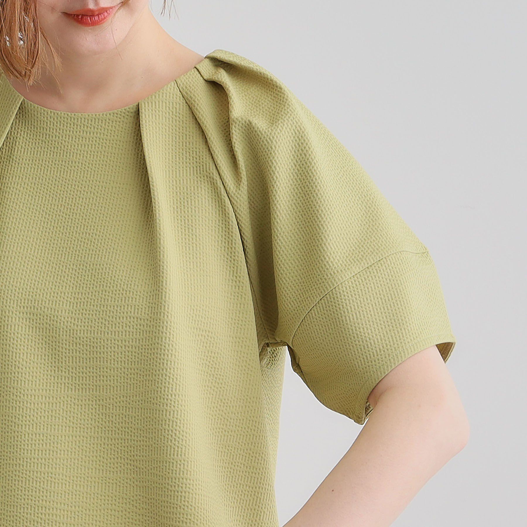 grove「楽してきまる ランタンスリーブプルオーバー」|Tシャツ・カットソー|