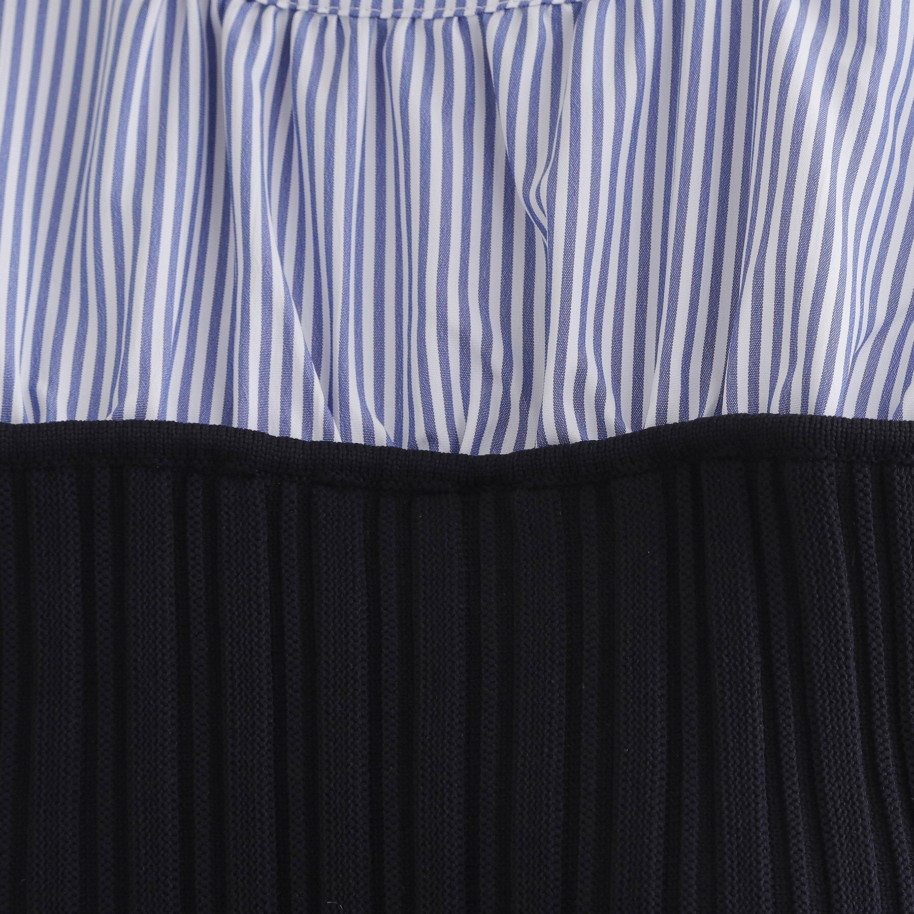 grove「一枚でトレンド完成！体型カバーも叶うニットビスチェドッキングブラウス」|シャツ・ブラウス|