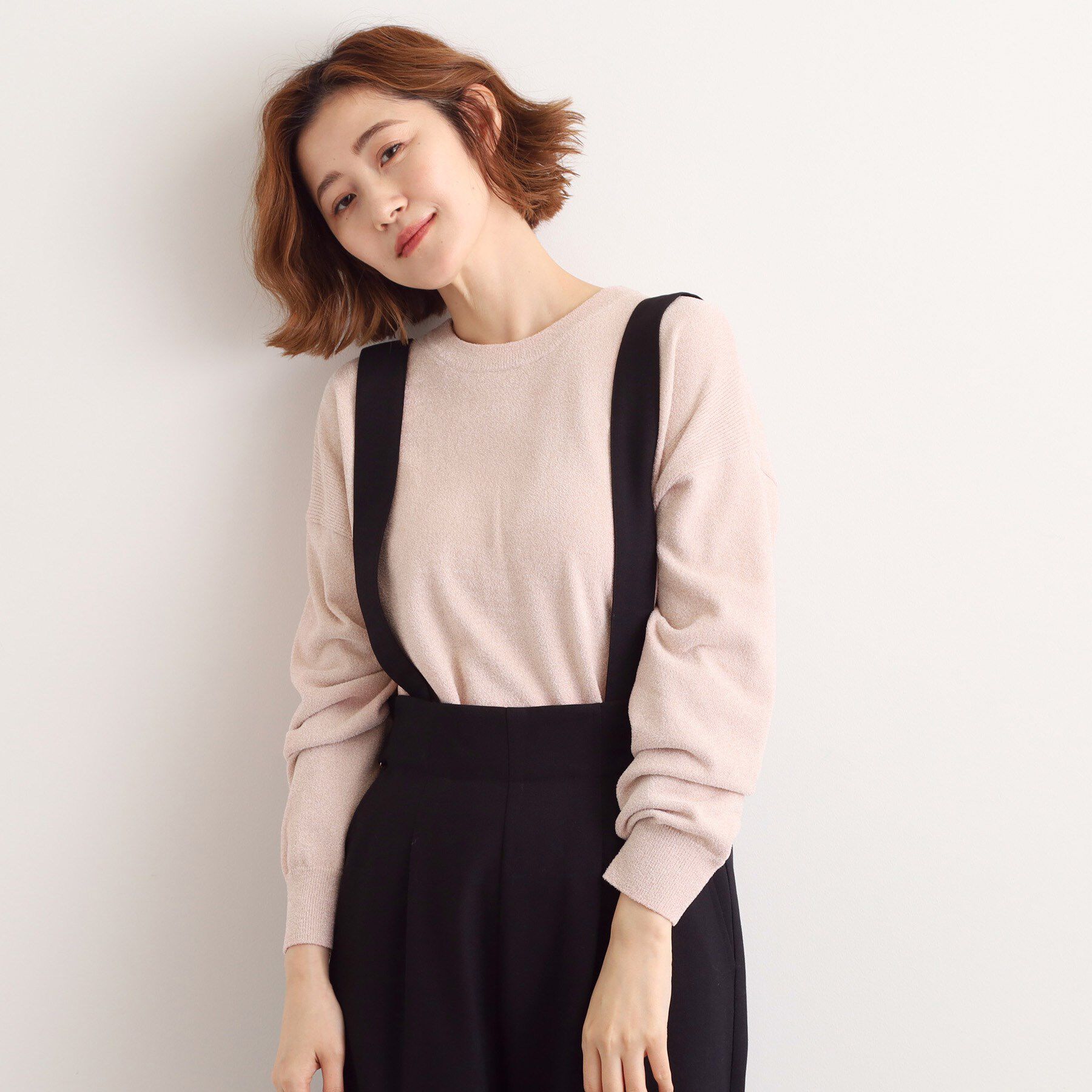 grove「ラメモールヤーンプルオーバーニット」|ニット・セーター|