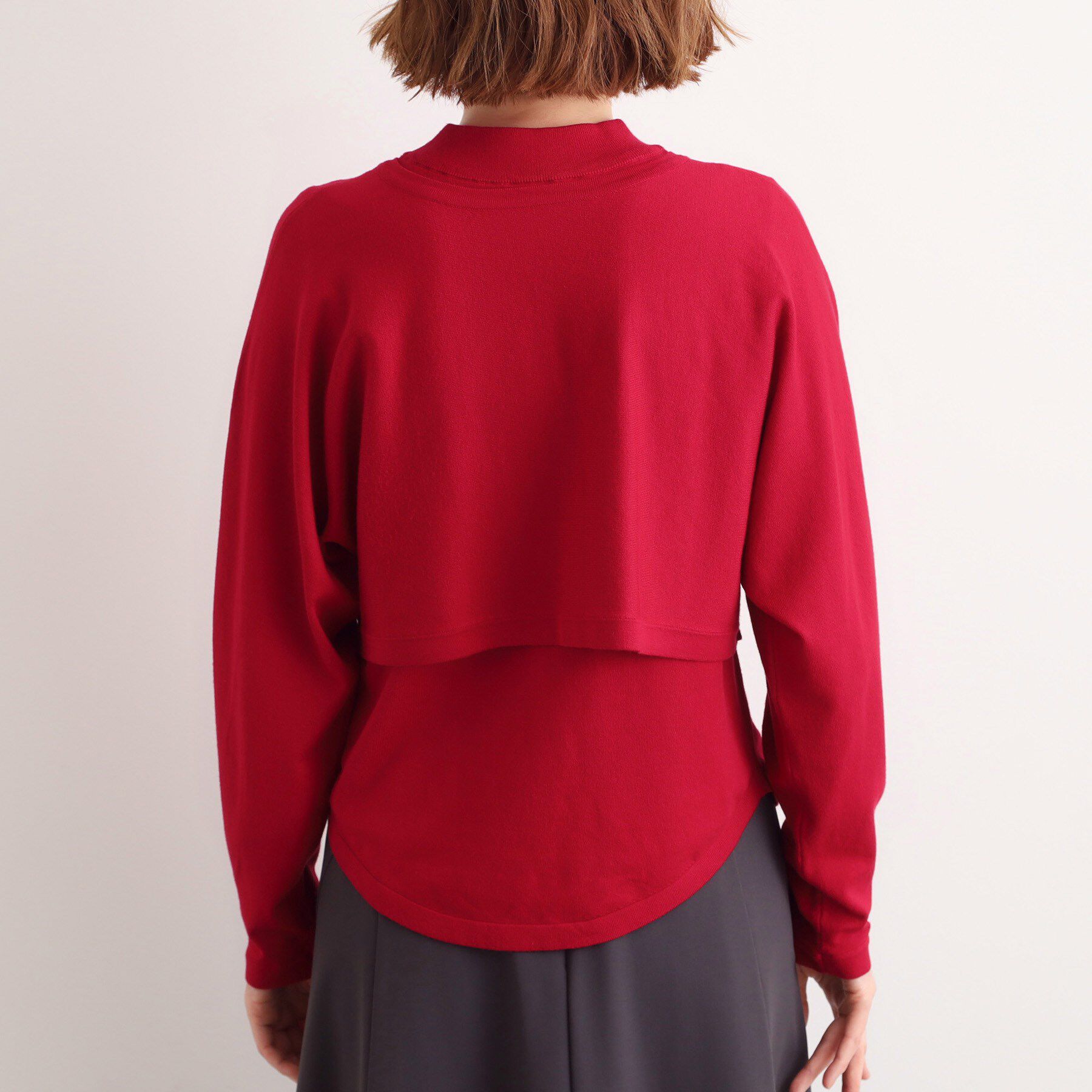 grove「【2WAY】ニット＆クロップドカーディガン」|その他|