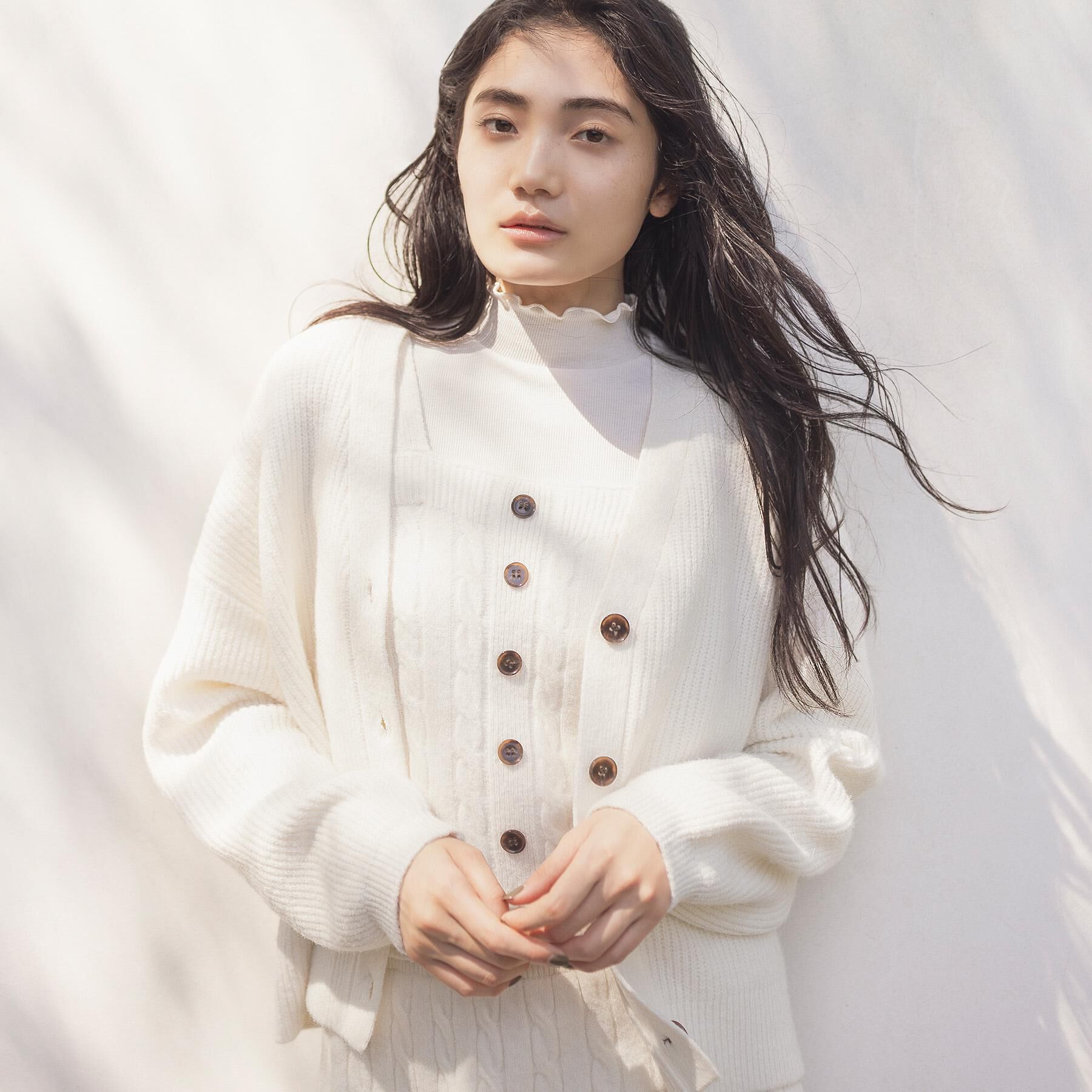 grove「【SETITEM】ケーブルニットビスチェ」|ニット・セーター|