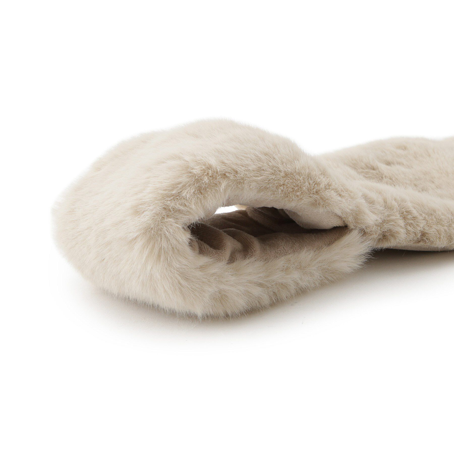 grove「フェイクファー差し込みティペット」|ストール|