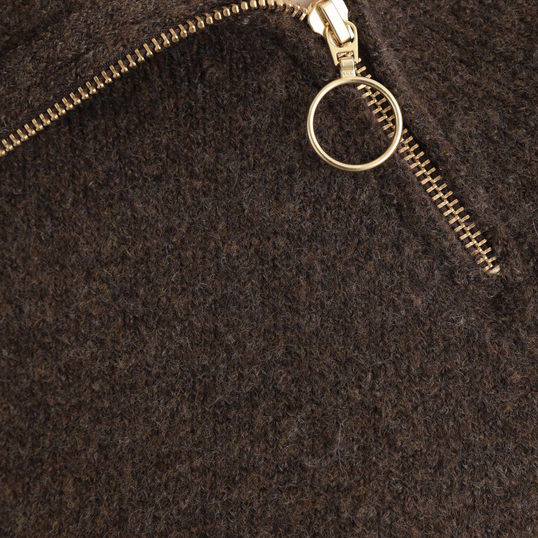 grove「サイドジップカラーニットプルオーバー」|ニット・セーター|