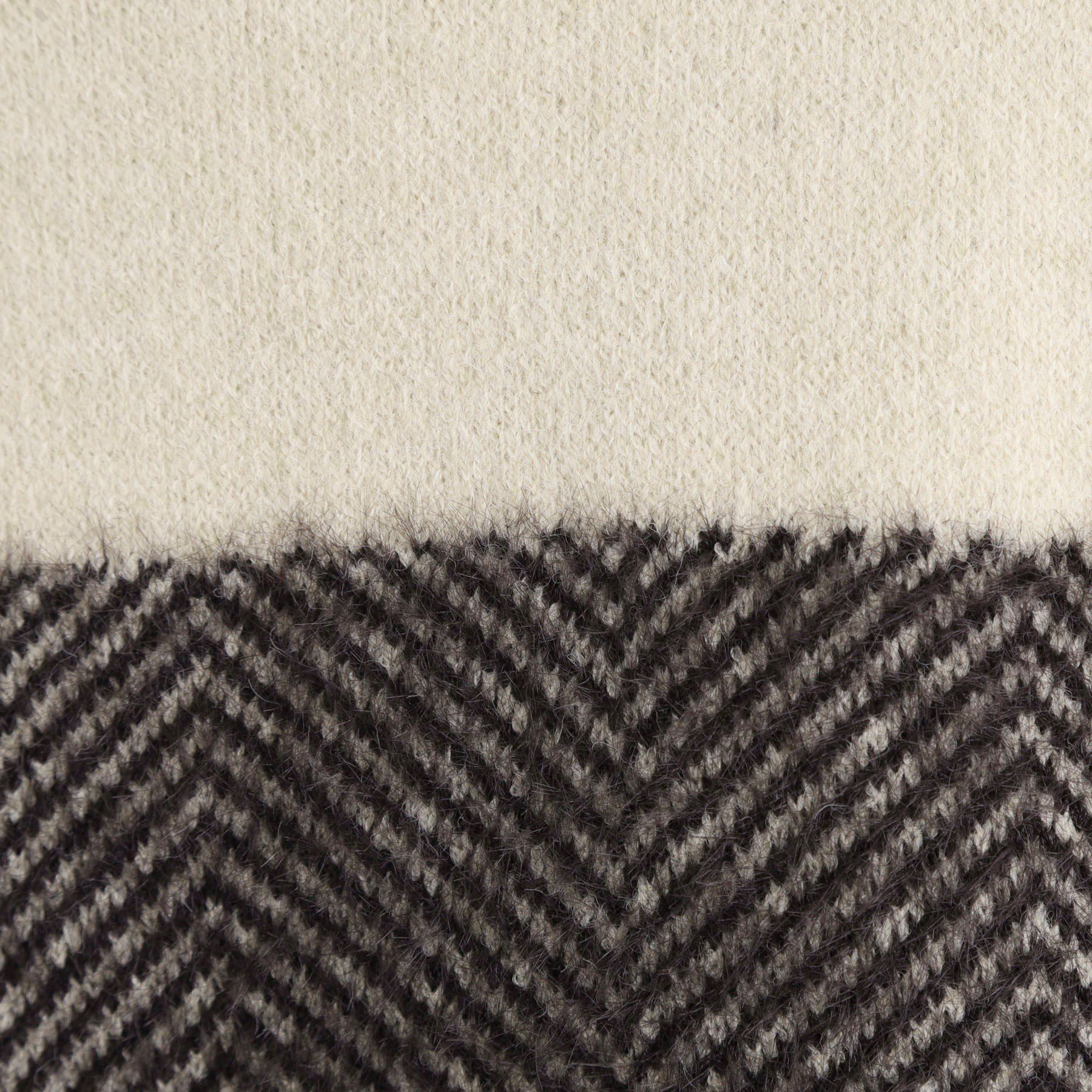 grove「ヘリンボーンジャカードチュニック」|ニット・セーター|