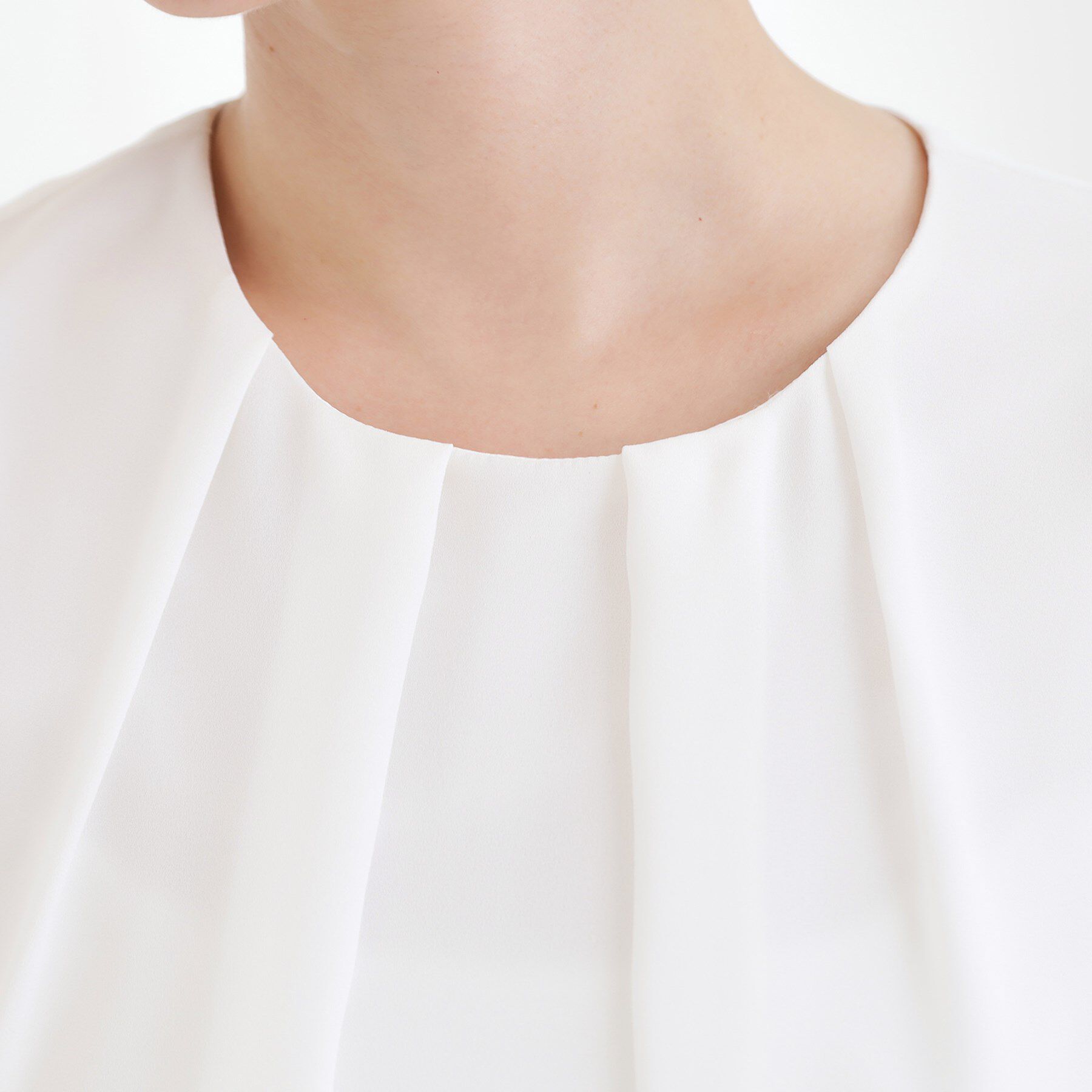 grove「【手洗いOK】パーツ付き裾バルーンブラウス」|シャツ・ブラウス|