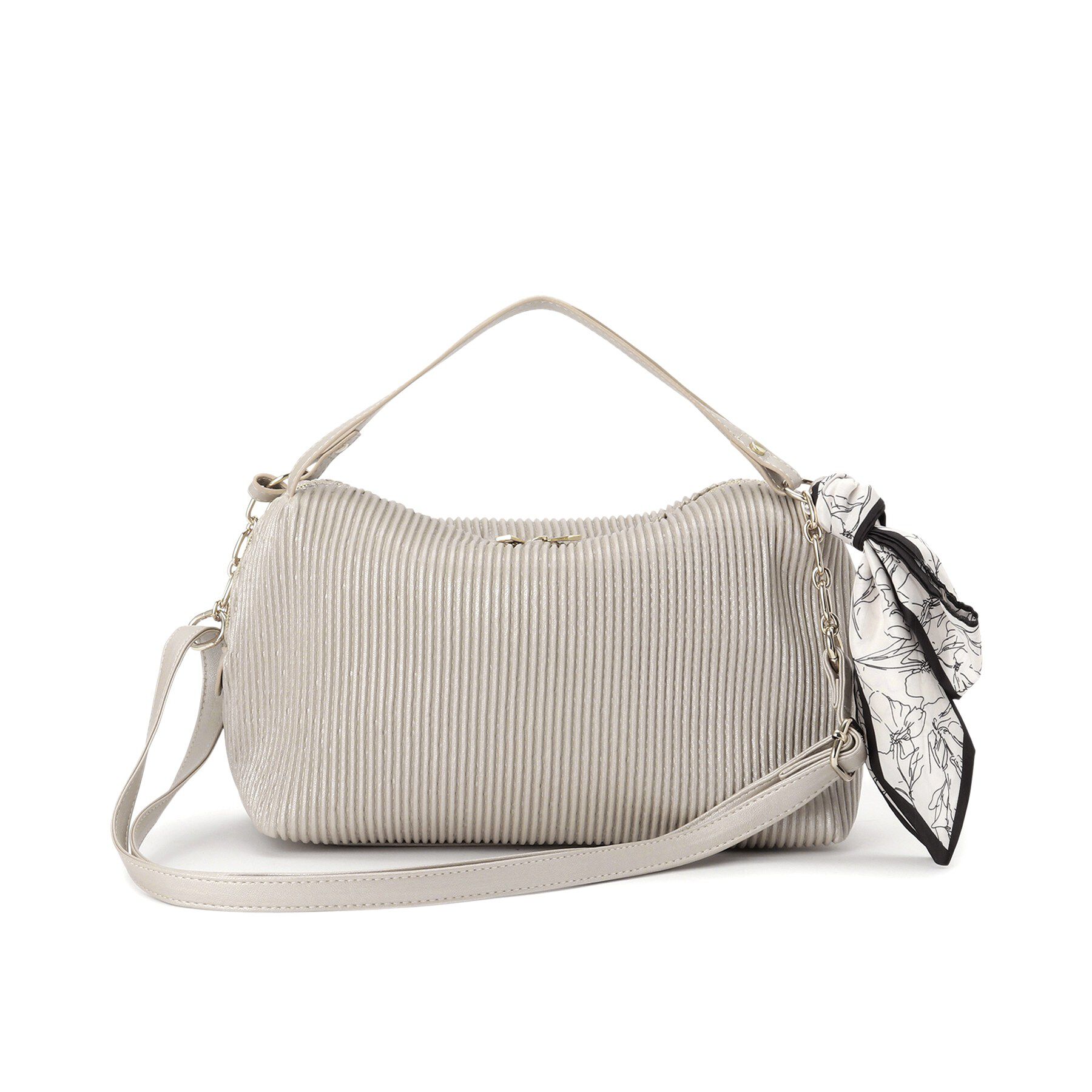 grove「プリーツチェーンスカーフショルダー」|ショルダー・メッセンジャー|