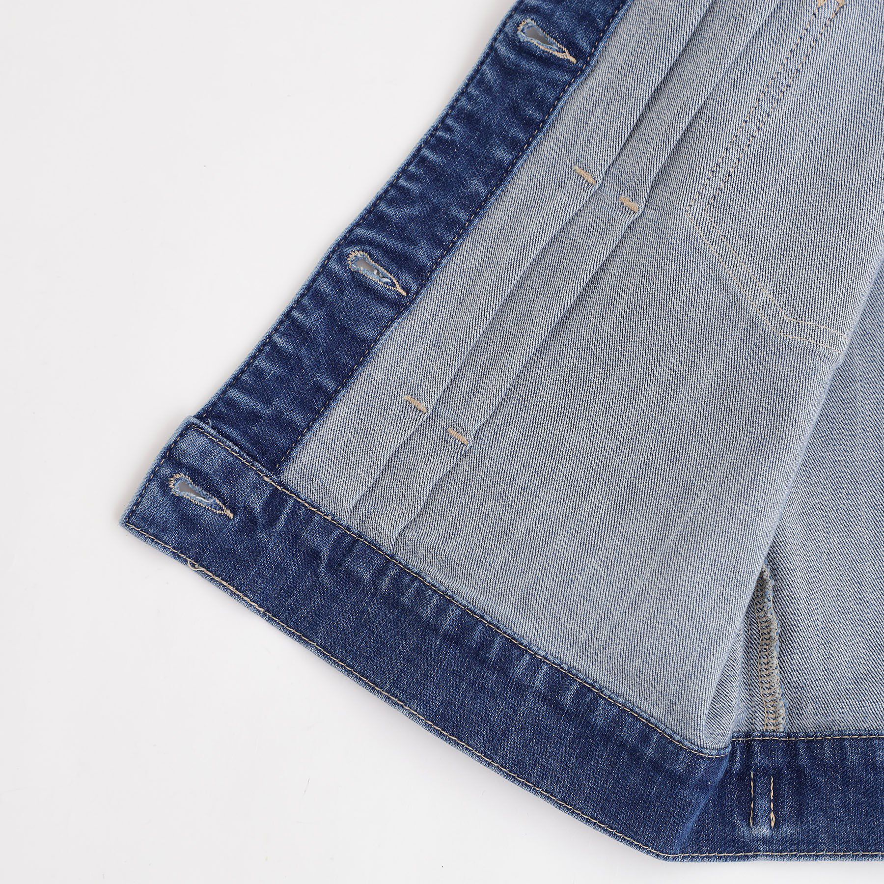 grove「着心地軽やか、動きやすいストレッチデニムジャケット」|デニムジャケット|