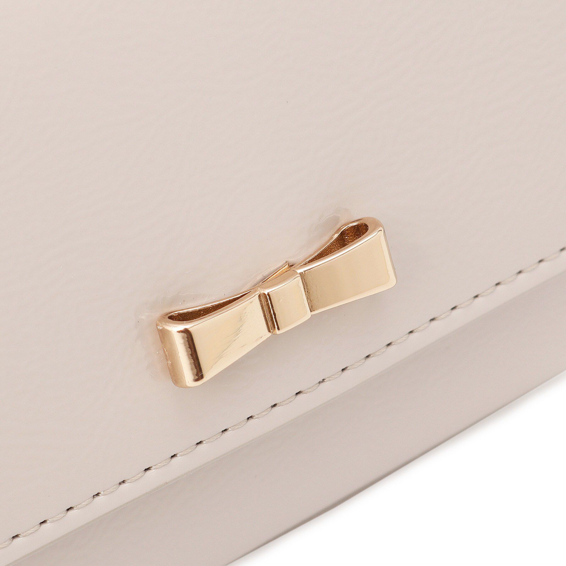 grove「リボンエナメル三つ折り財布」|財布|