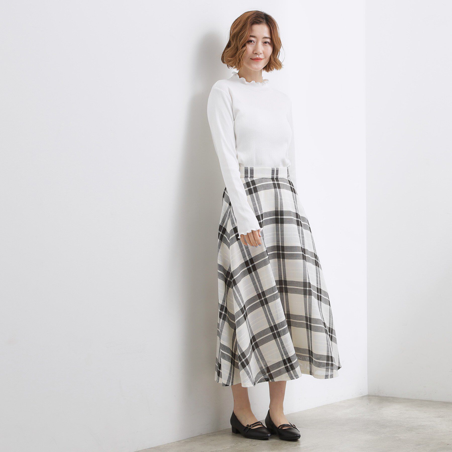 grove「シルクライクリブタートルネック」|Tシャツ・カットソー|