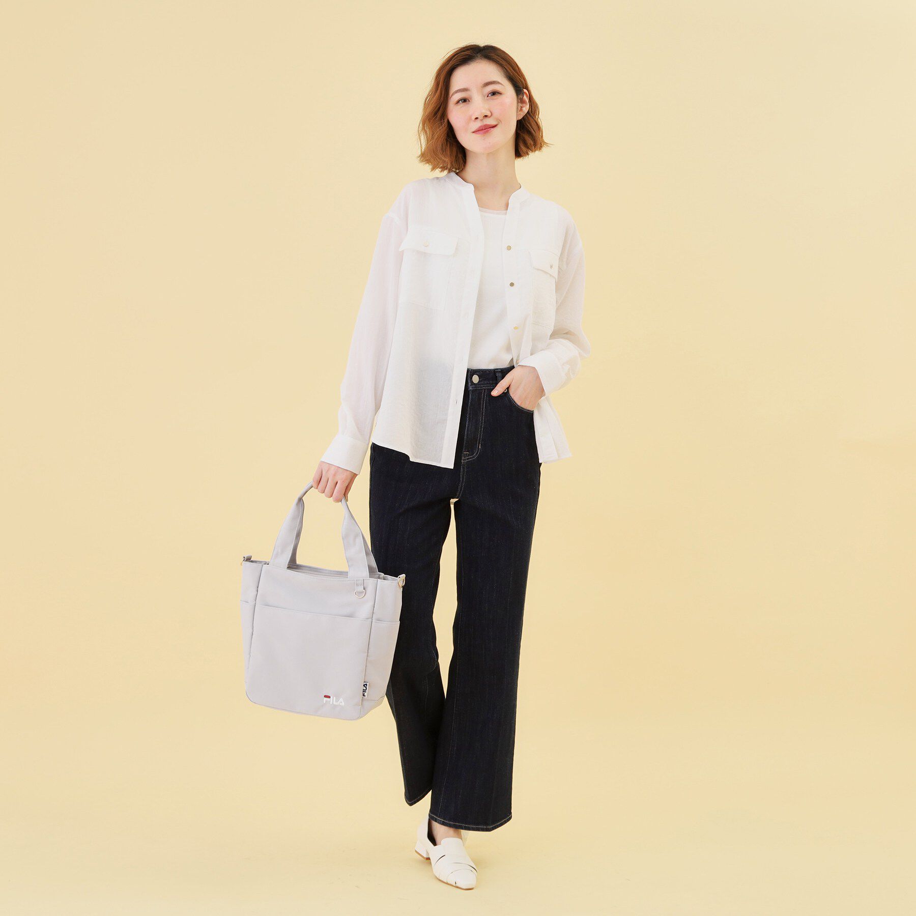 grove「【FILA別注】撥水2WAYトート」|トートバッグ|