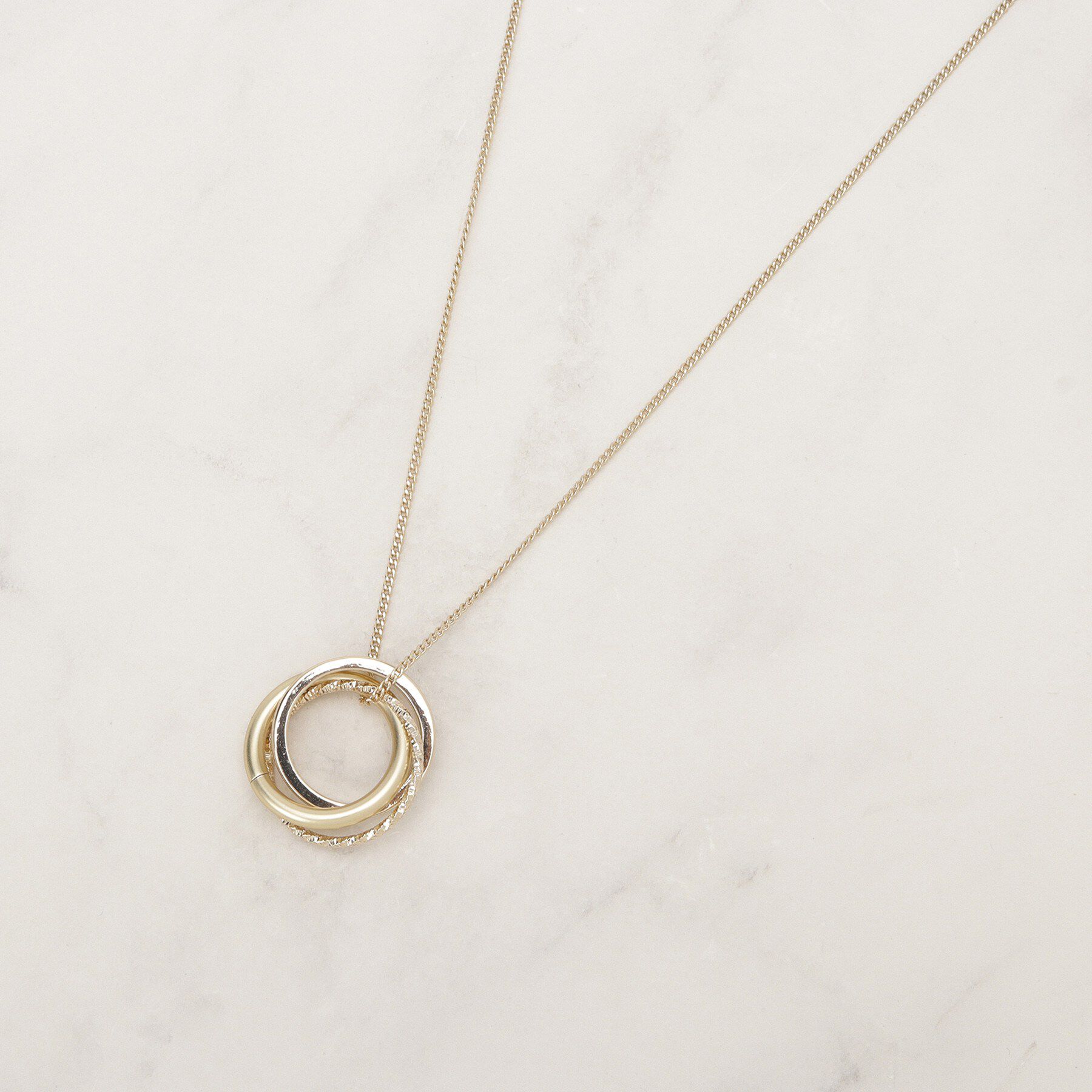 grove「カラーエポリングネックレス」|ネックレス|