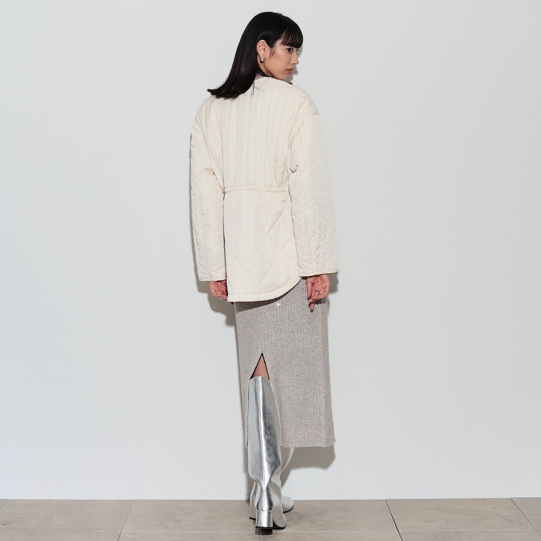 GALLEST「中綿キルティングジャケット」|ダウン|