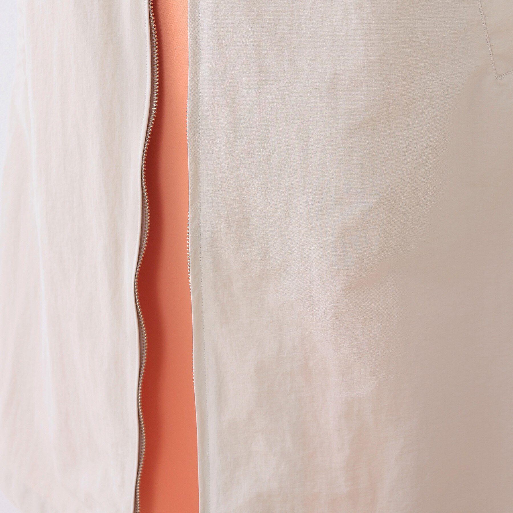 INDIVI「【撥水／UVケア／2WAY】ショート＆ロング ブルゾンコート」|ブルゾン・スタジャン|