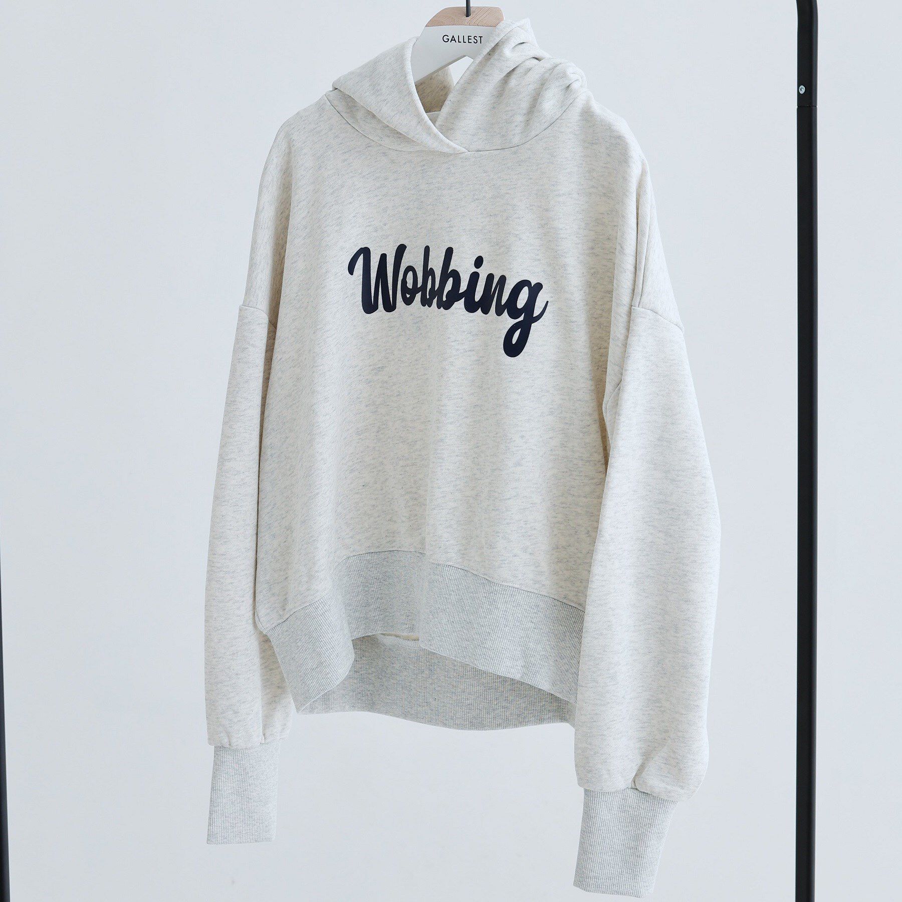 GALLEST「ドロップショルダーロゴ裏毛パーカ」|パーカー|