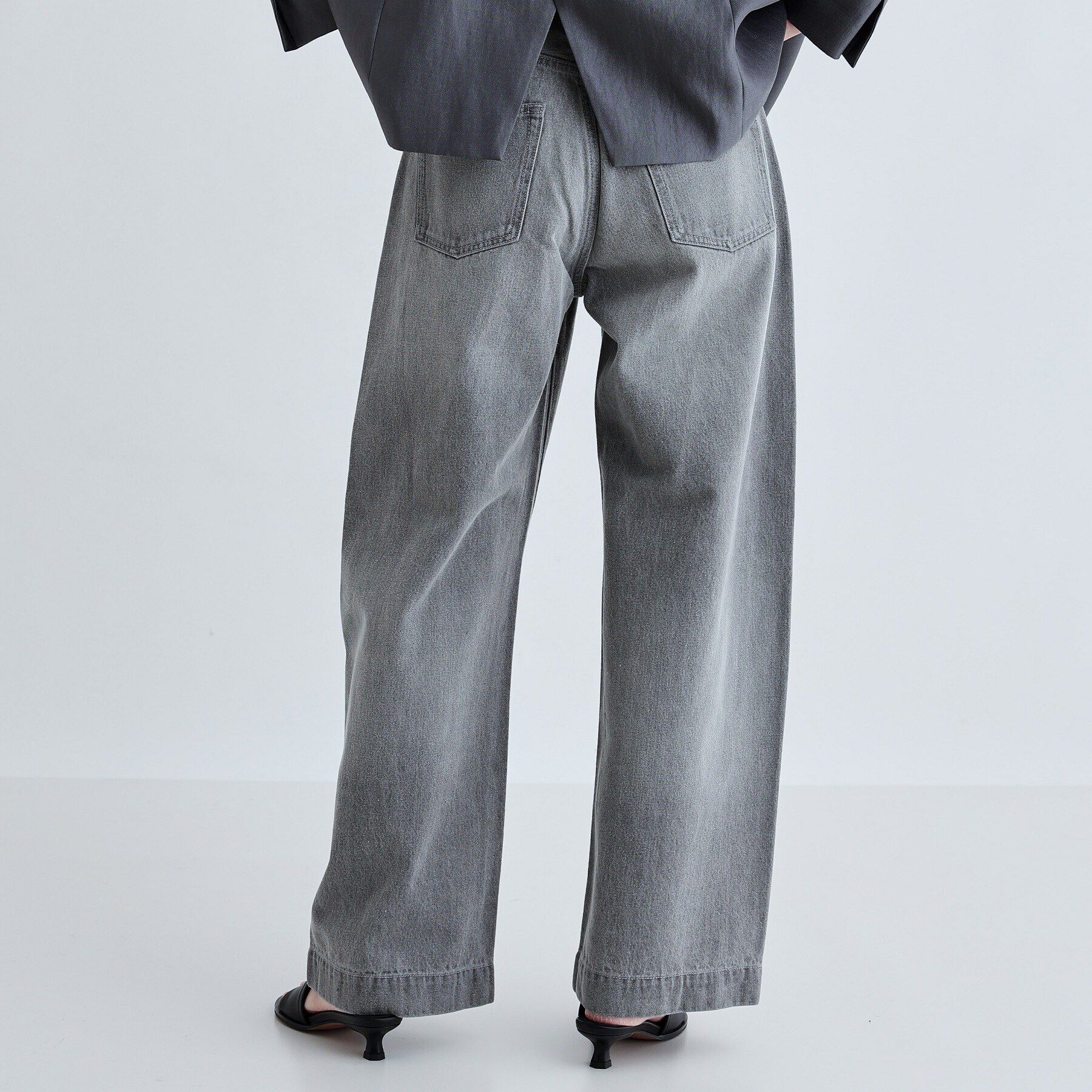 GALLEST「ワイドシームデニム」|デニム|