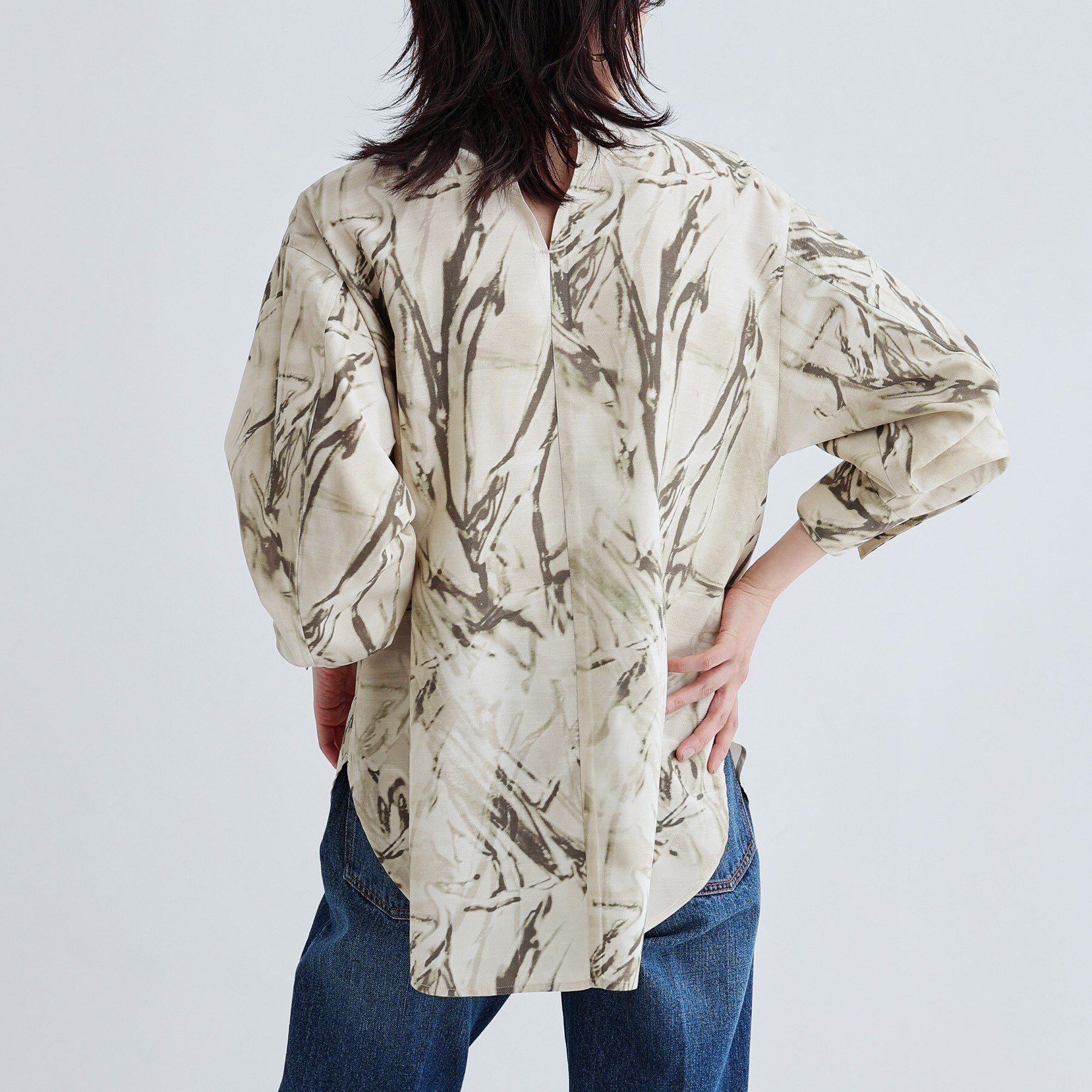 GALLEST「ウォータープリントシャツ」|シャツ・ブラウス|