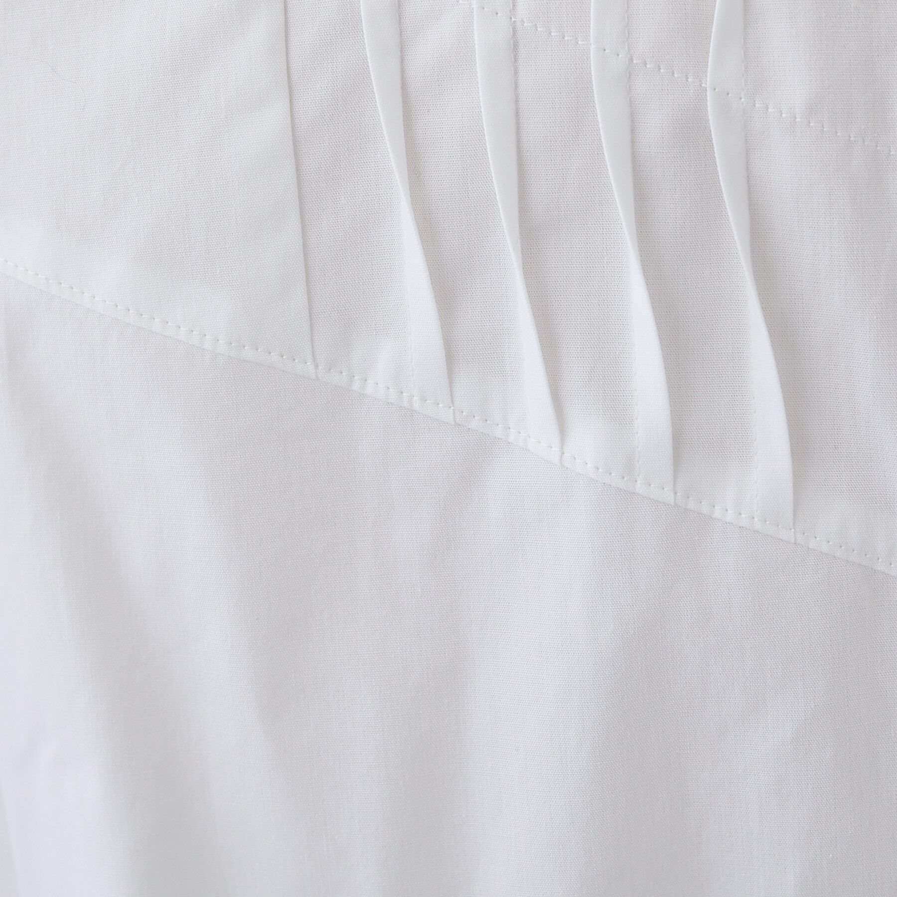 INDIVI「【UVケア／カラーストライプ柄】タックデザインブラウス」|シャツ・ブラウス|