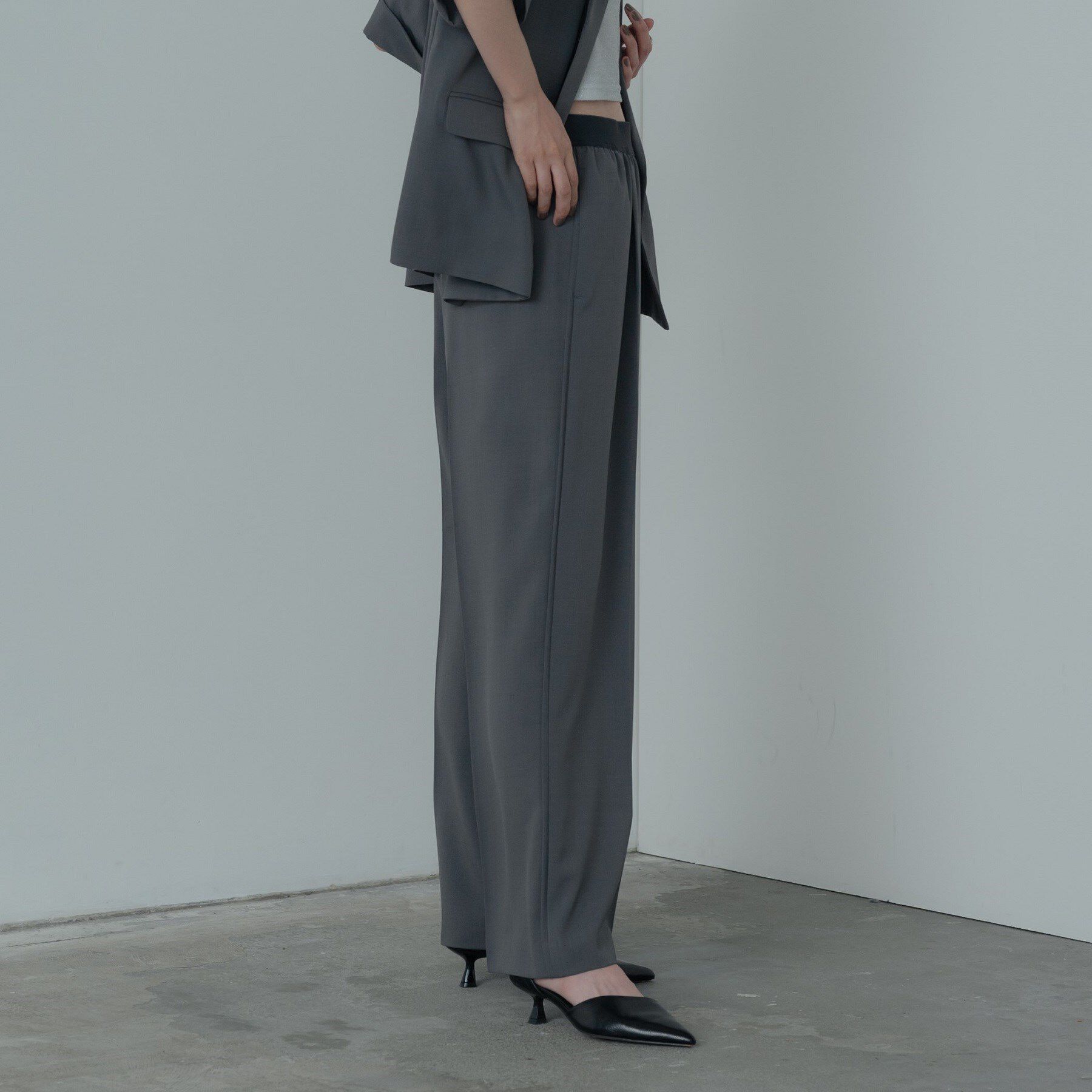 GALLEST「【セットアップ対応】イージーストレートワイドパンツ【カセット服／オケージョン／通勤】」|その他|