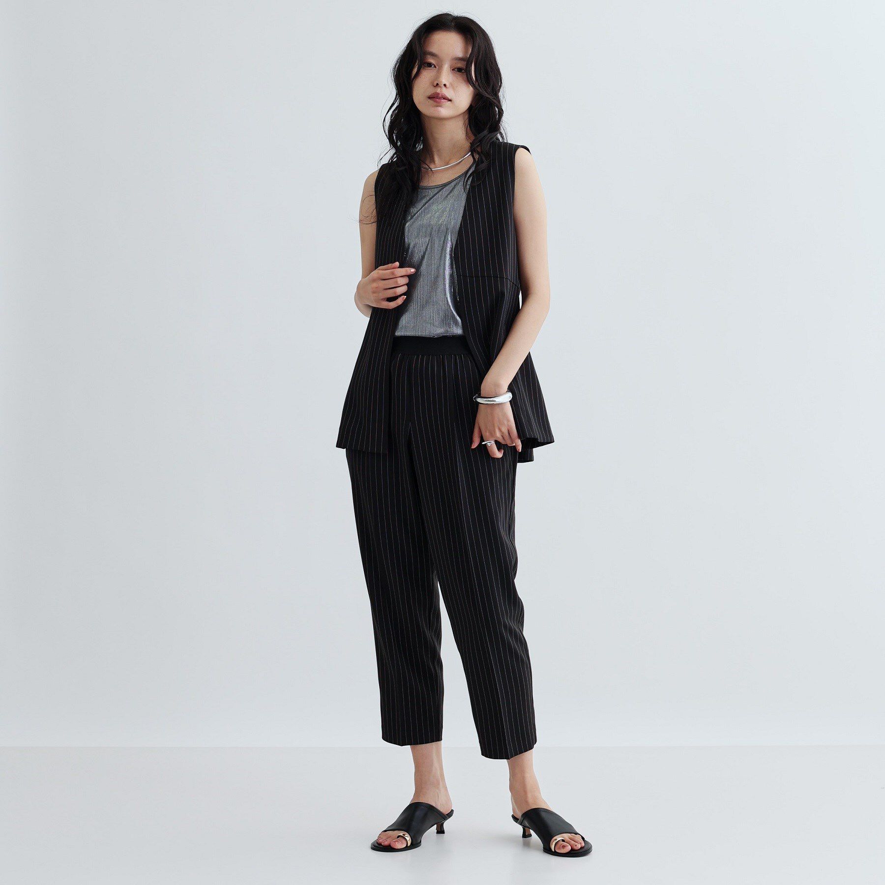 GALLEST「【接触冷感／セットアップ対応】イージーテーパードパンツ【通勤・セレモニー】」|その他|