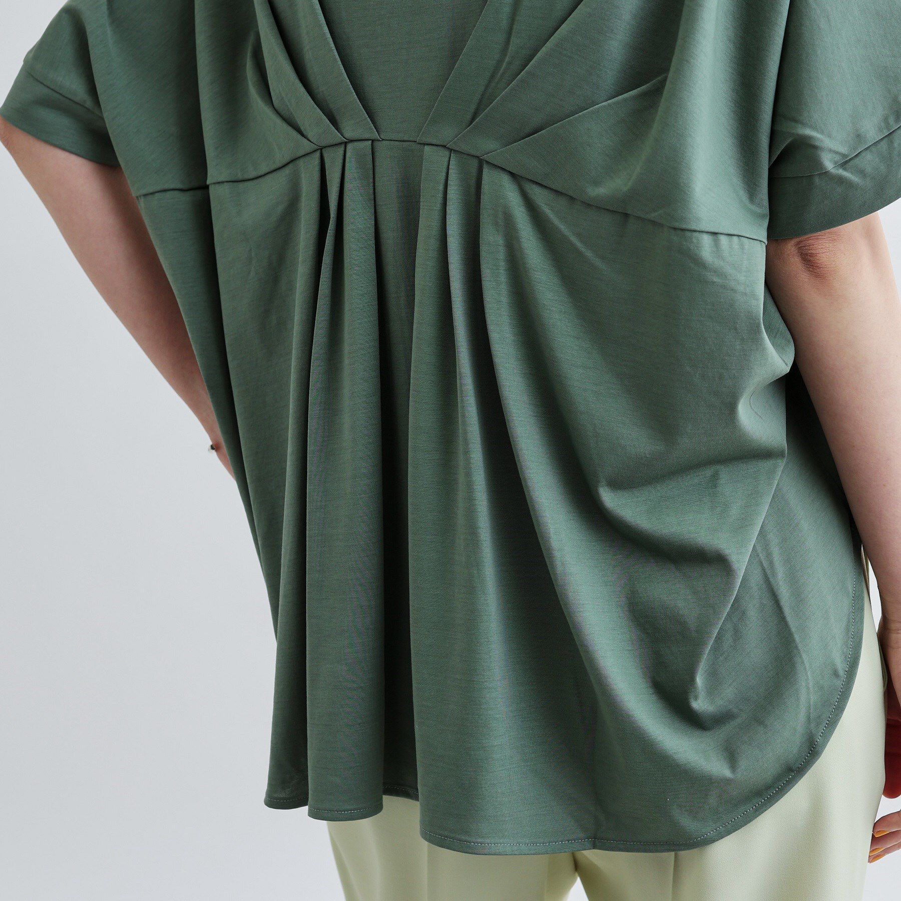 GALLEST「ギャザーポンチョカットソー」|Tシャツ・カットソー|