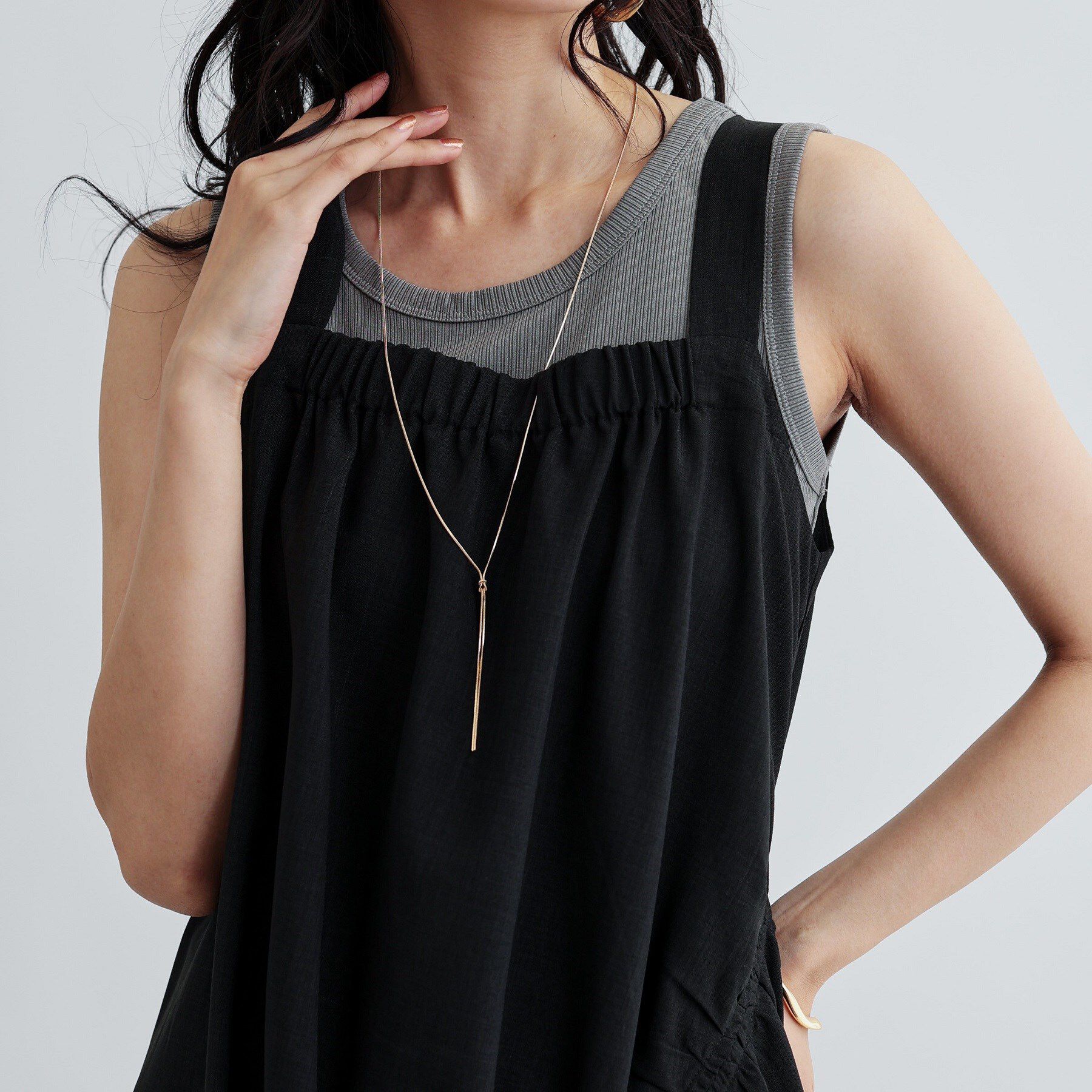 GALLEST「イレギュラーシャーリングワンピース」|ワンピース|