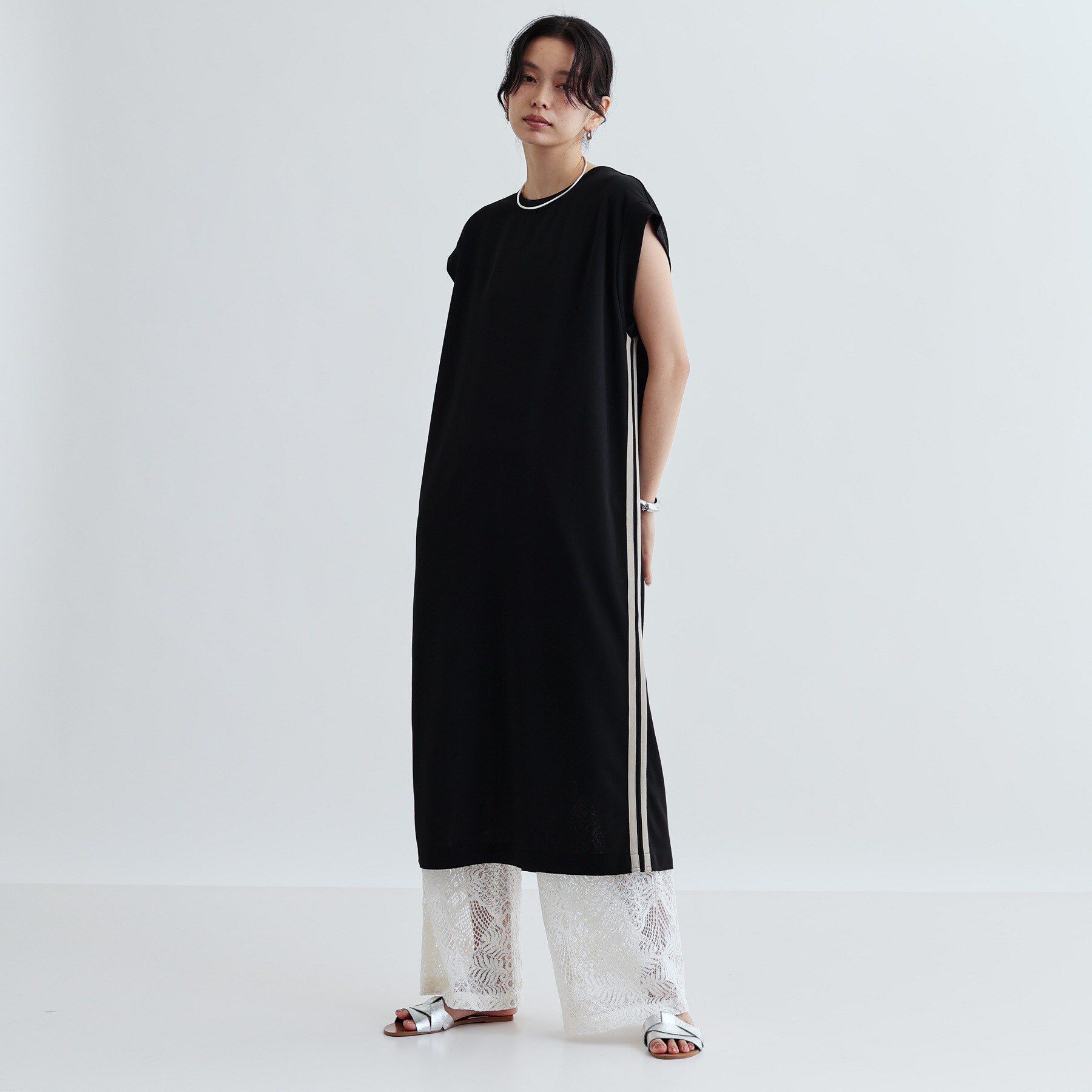 GALLEST「サイドラインジョーゼットワンピース」|ワンピース|