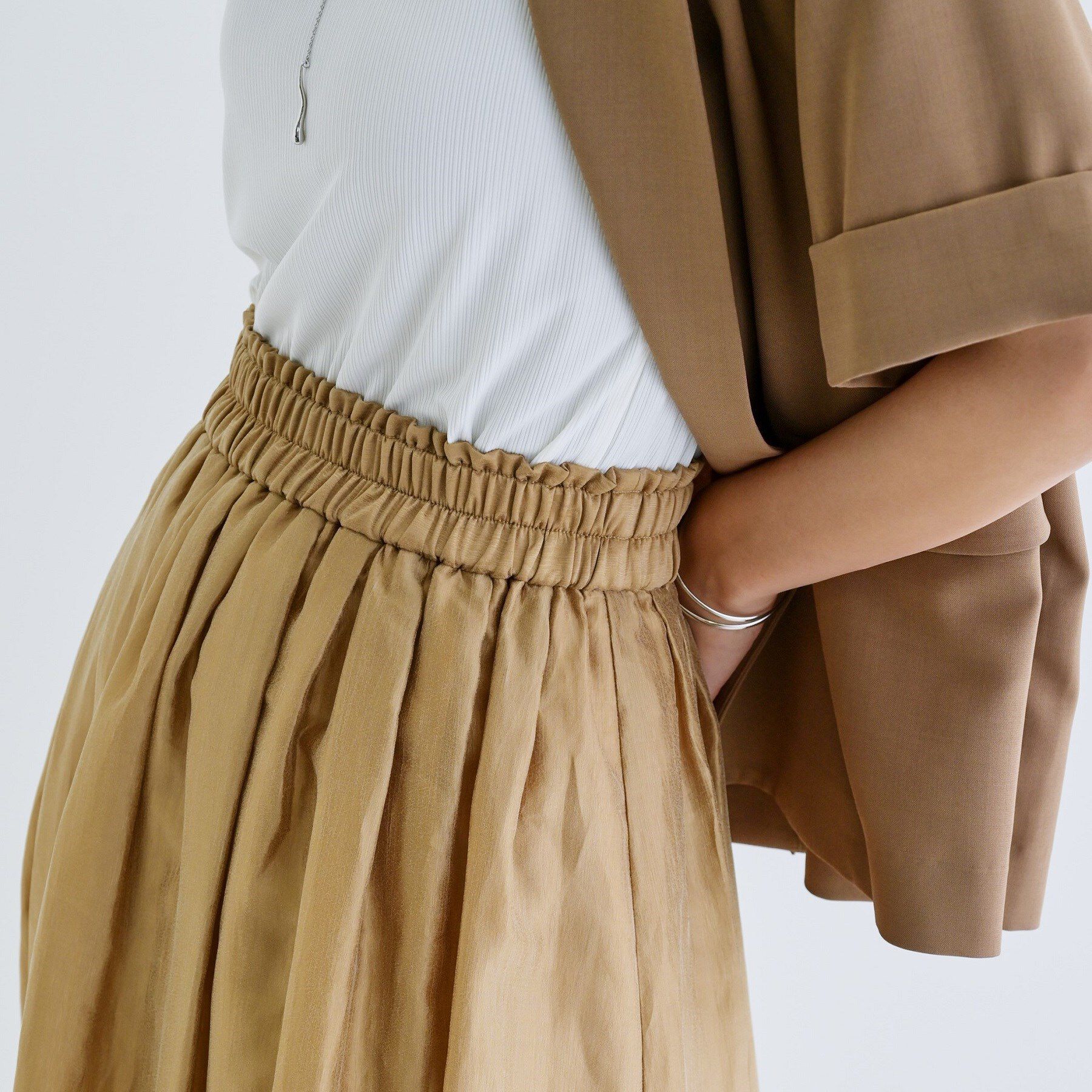 GALLEST「シアーマキシスカート」|スカート|