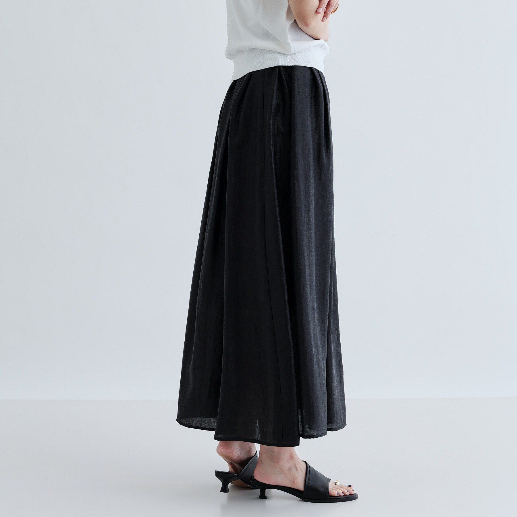 GALLEST「シアーマキシスカート」|スカート|
