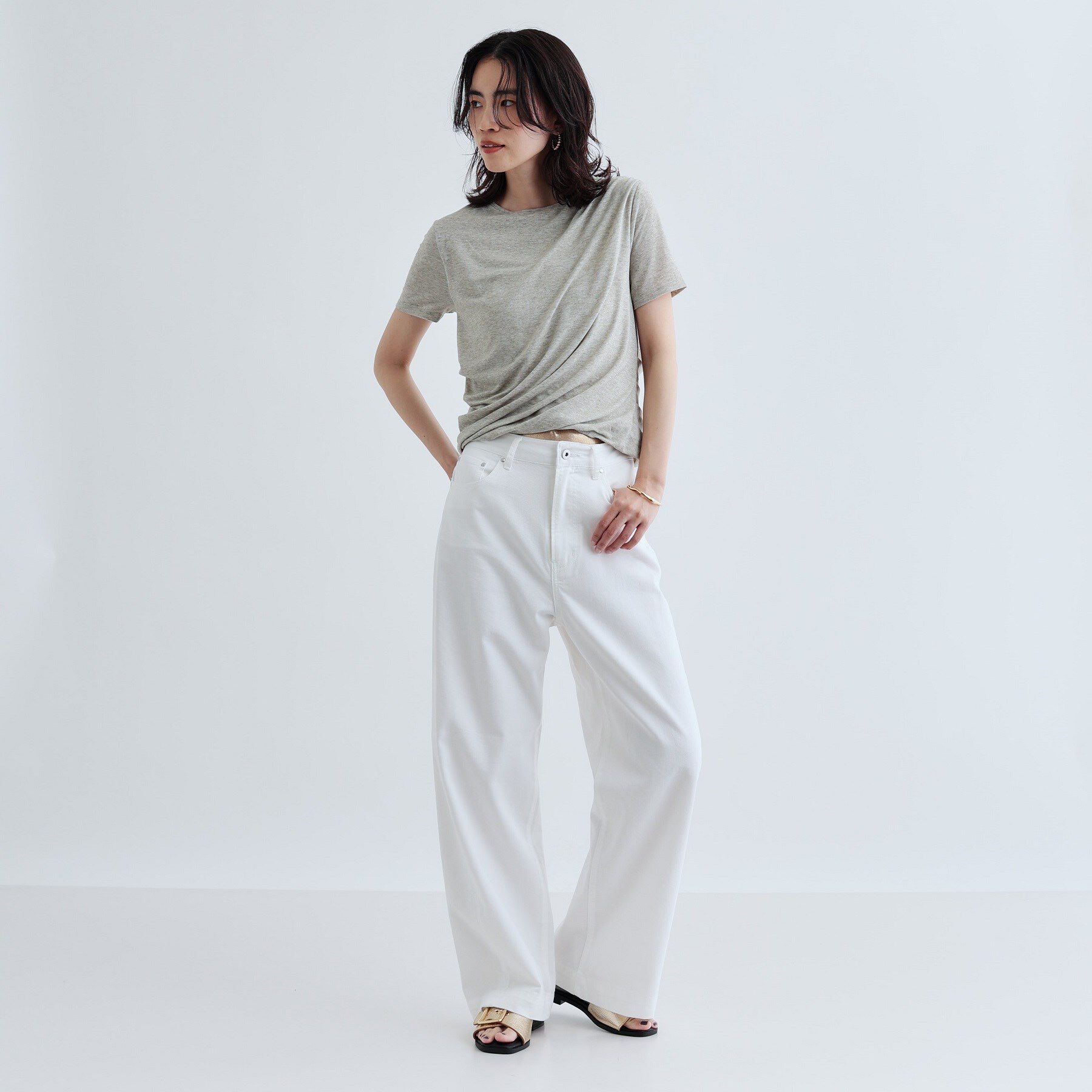 GALLEST「バルーンドレープTシャツ」|Tシャツ・カットソー|