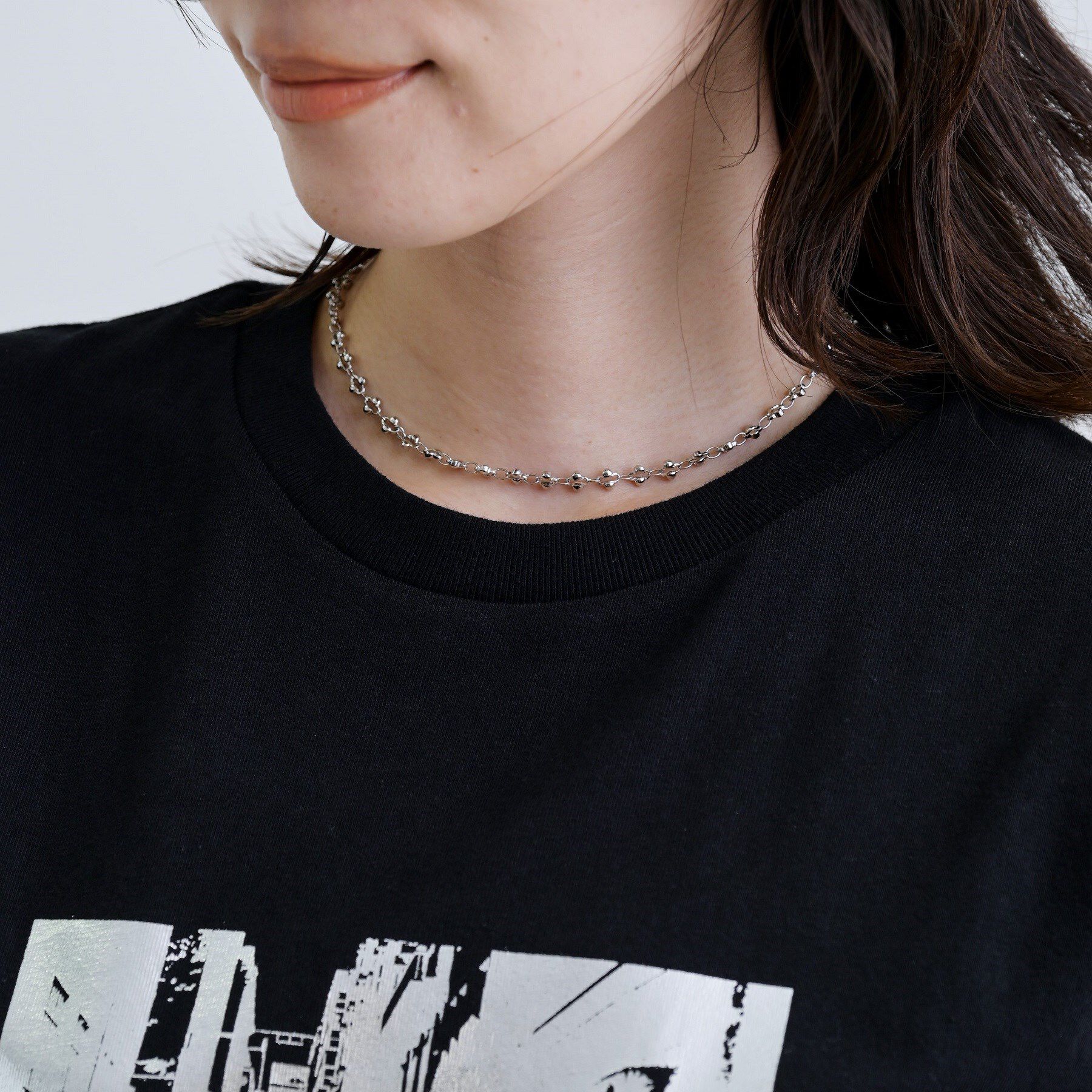 GALLEST「デザインチェーンショートネックレス」|ネックレス|