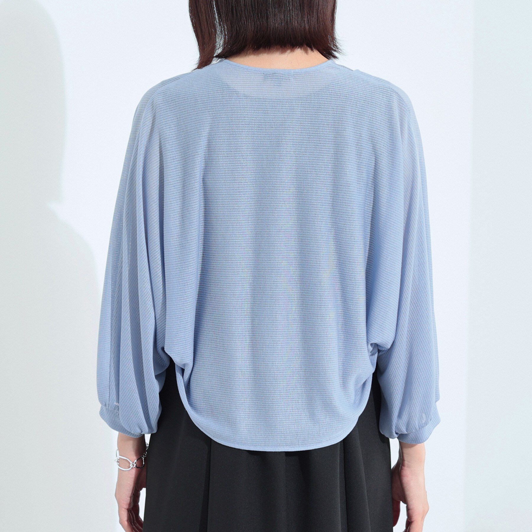 INDIVI「【軽く羽織れる】ボレロカーディガン」|カーディガン|