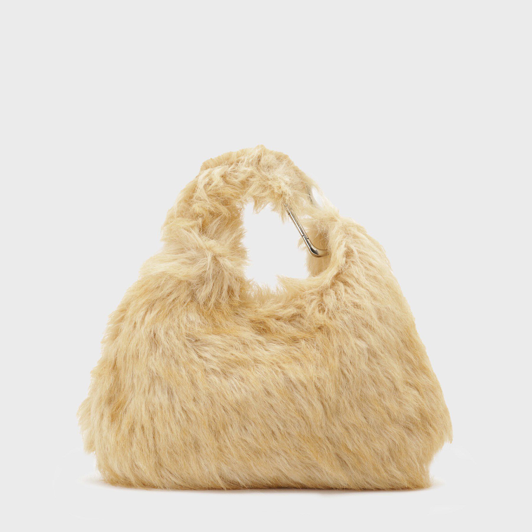 GALLEST「【LE VERNIS】ポワールフラッフィーファーバッグ」|ハンドバッグ|