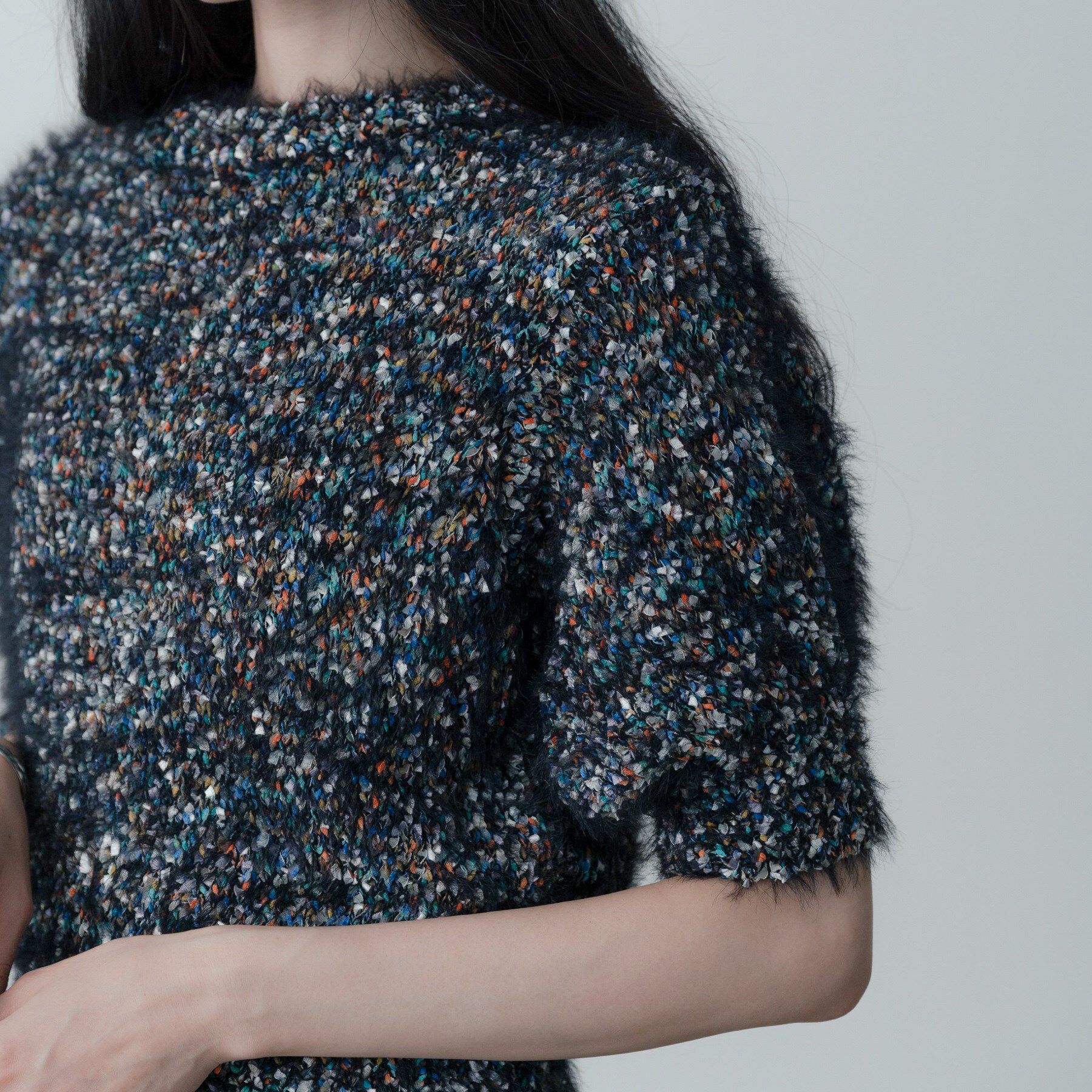 GALLEST「カラーネップニット」|ニット・セーター|