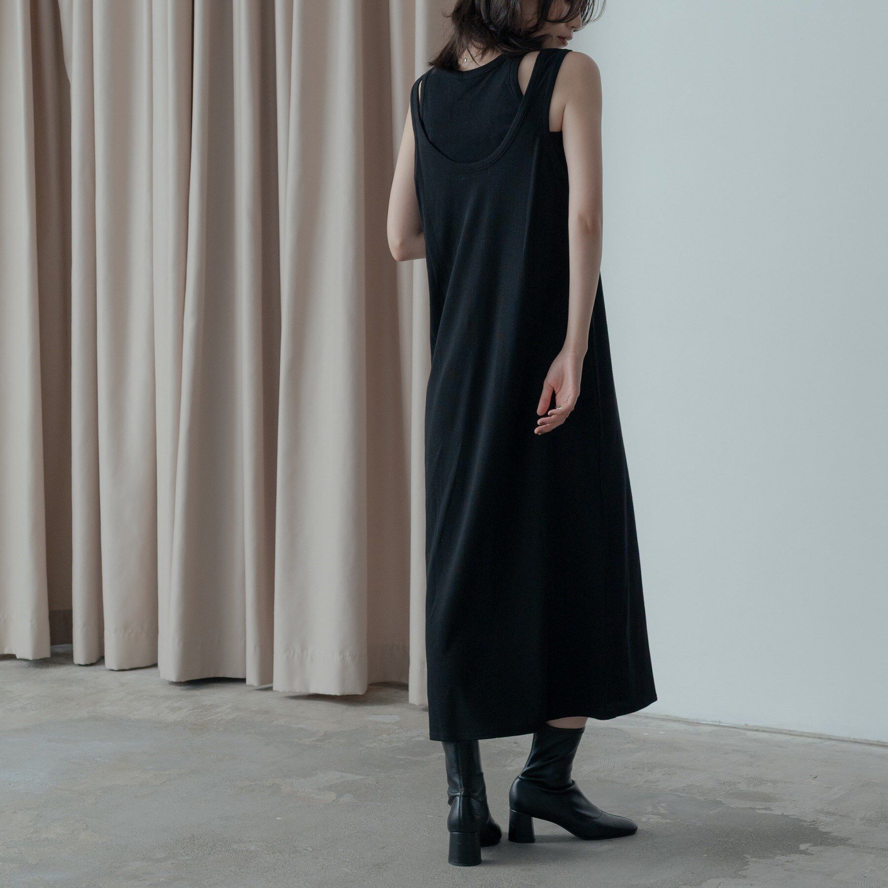 GALLEST「タンクトップレイヤードワンピース」|ワンピース|