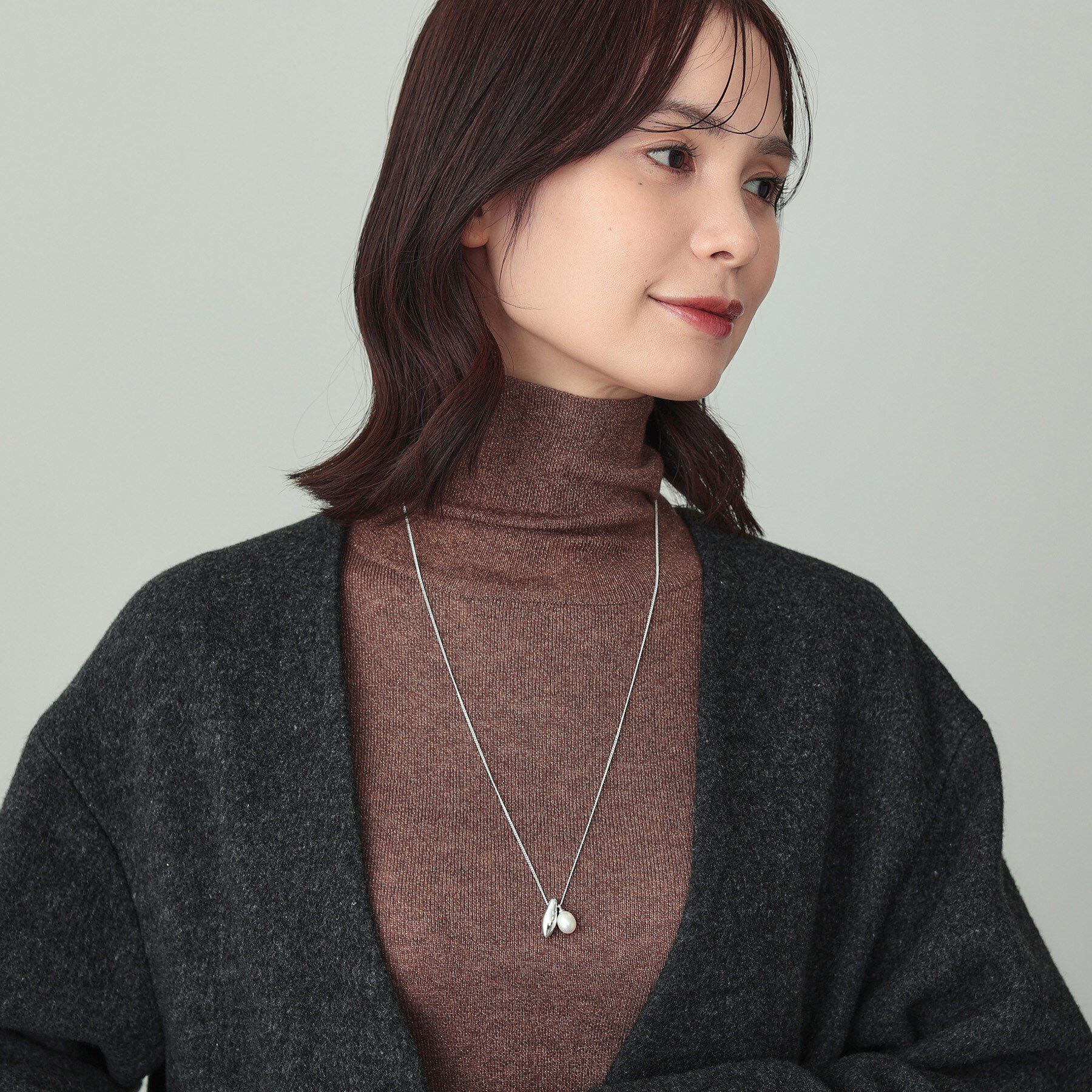 INDIVI「チャームバリエネックレス」|ネックレス|
