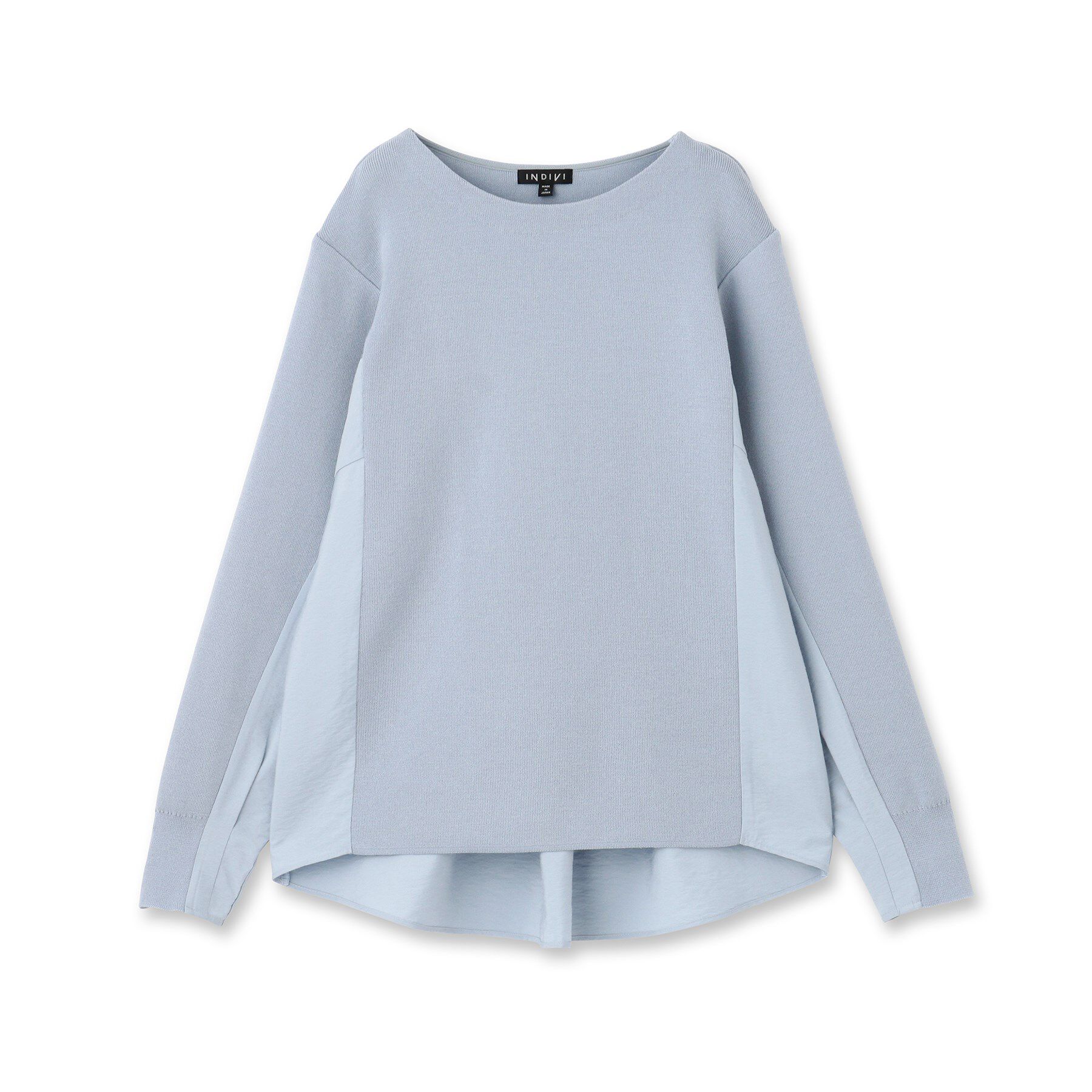 INDIVI「【洗える／選べる8色】トーンアップニット」|ニット・セーター|