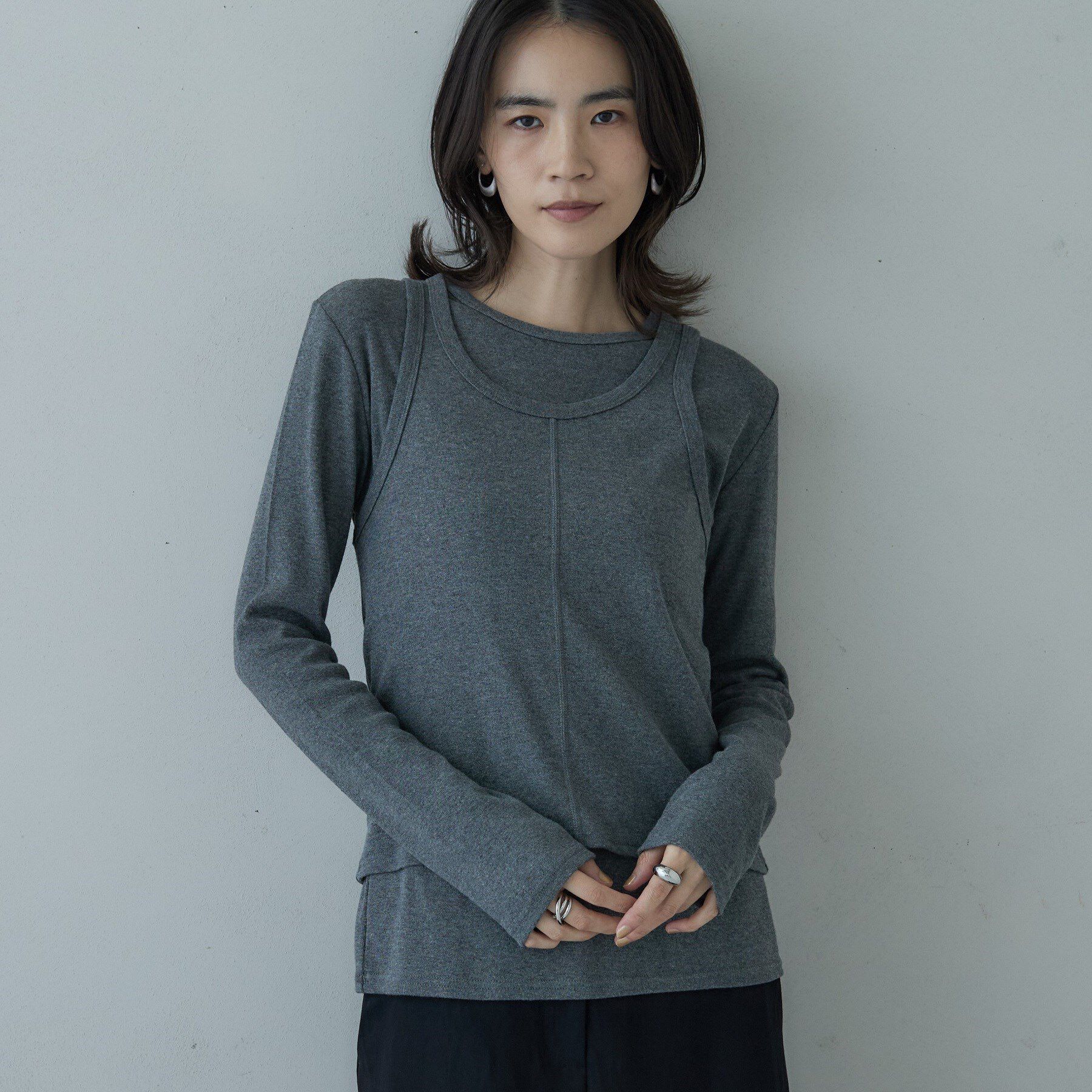 GALLEST「タンクレイヤーフライスカットソー」|Tシャツ・カットソー|