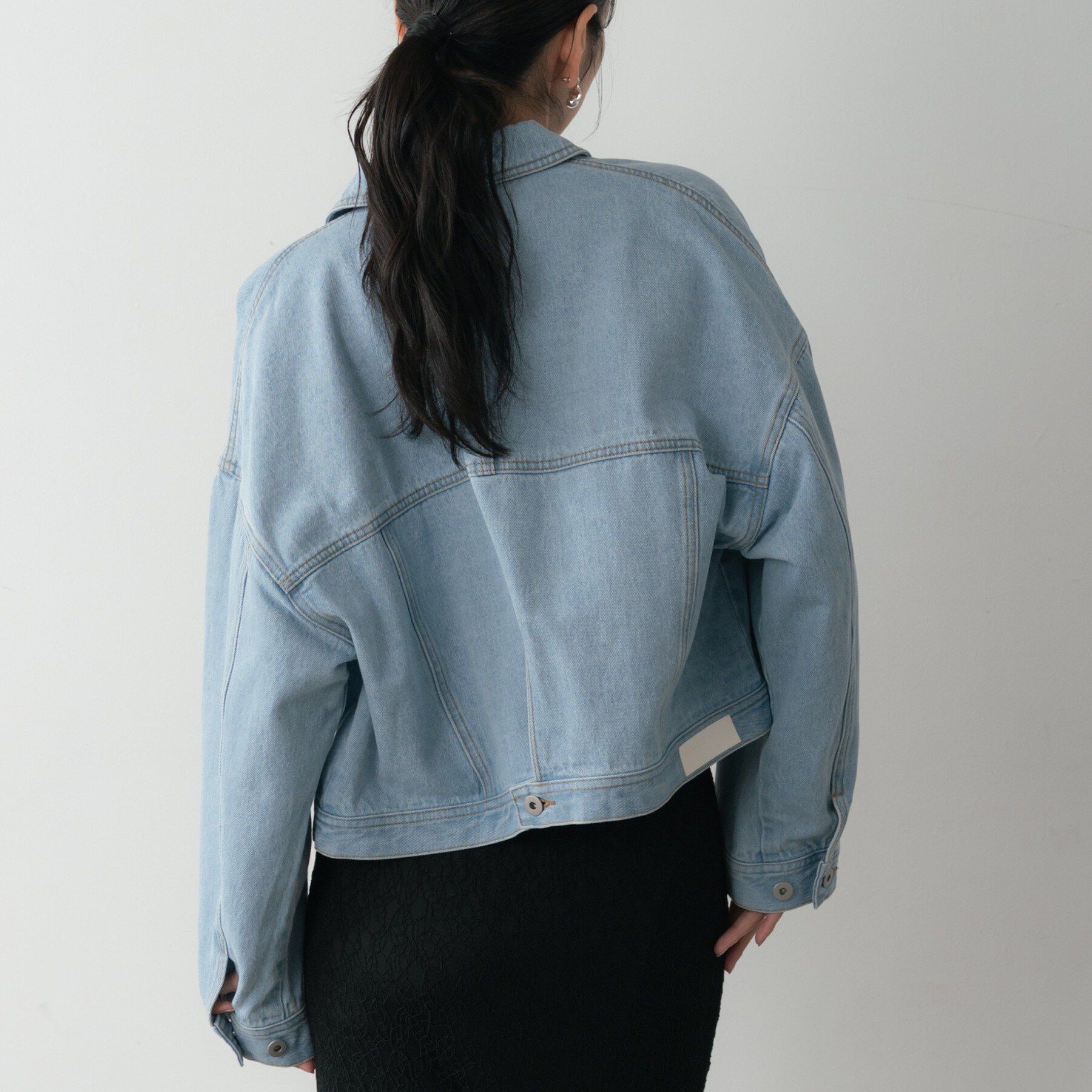 GALLEST「ボックスデニムジャケット」|デニムジャケット|