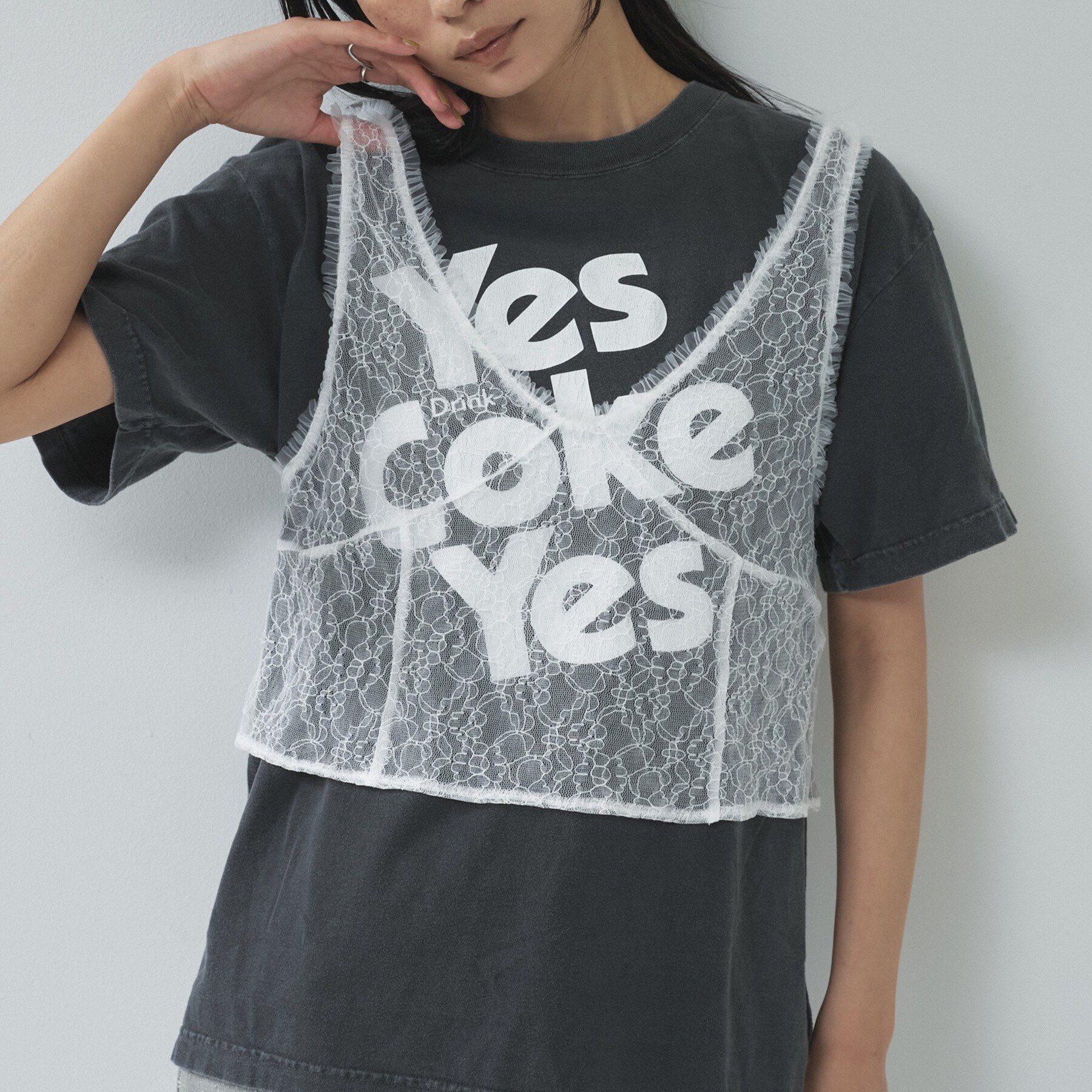 GALLEST「レースビスチェ」|シャツ・ブラウス|ホワイト(001)