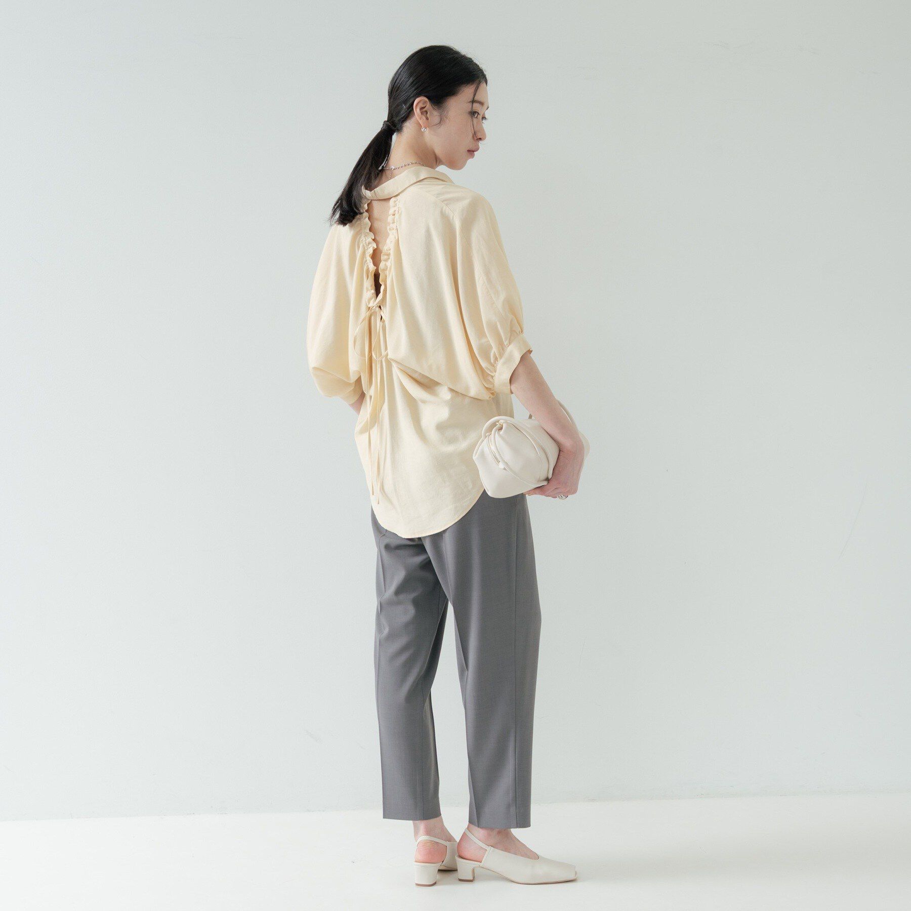 GALLEST「Comfy SET UP｜イージーテーパードパンツ【セットアップ対応／通勤／カセット服／接触冷感／U」|その他|