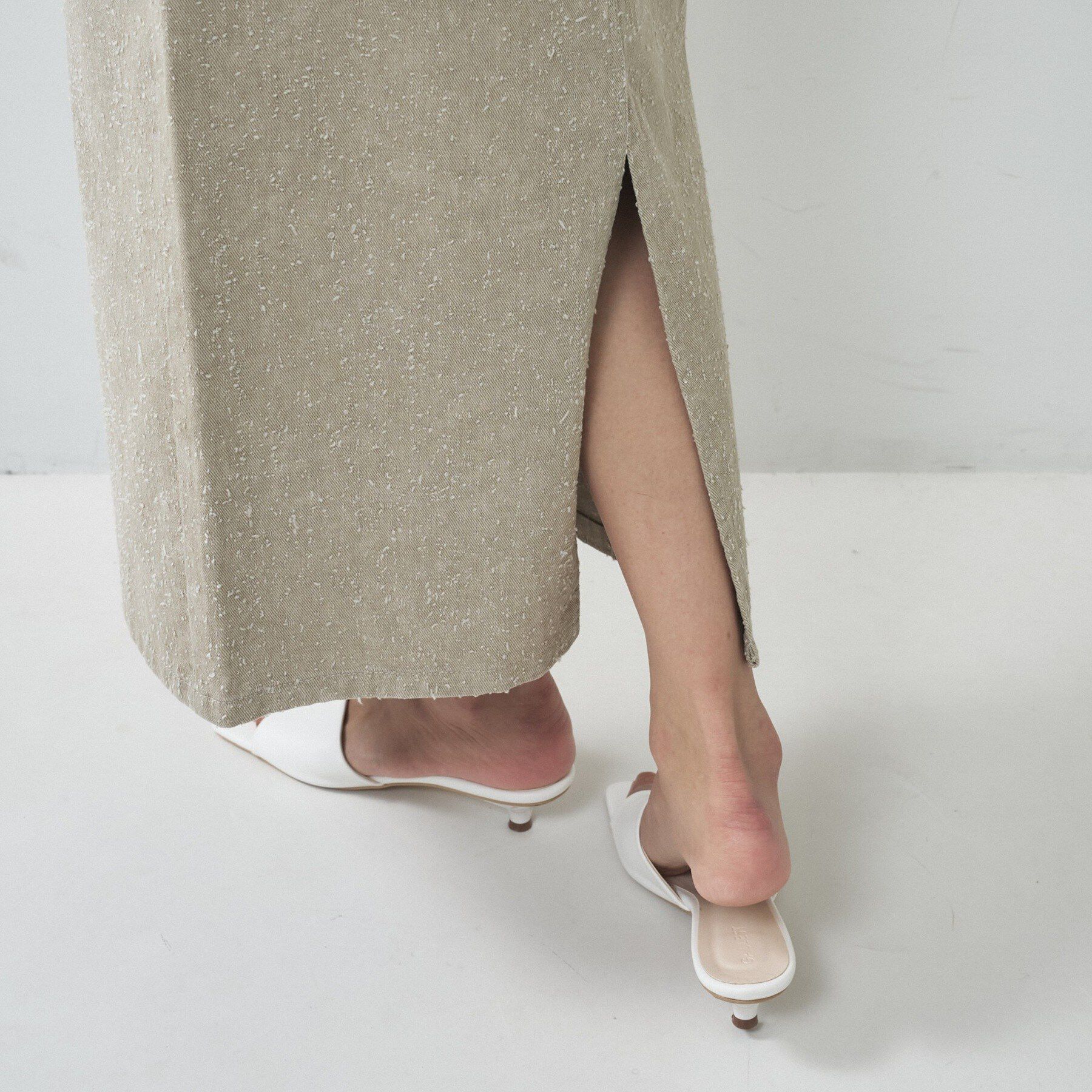 GALLEST「グレイニーコットンタイトスカート」|スカート|