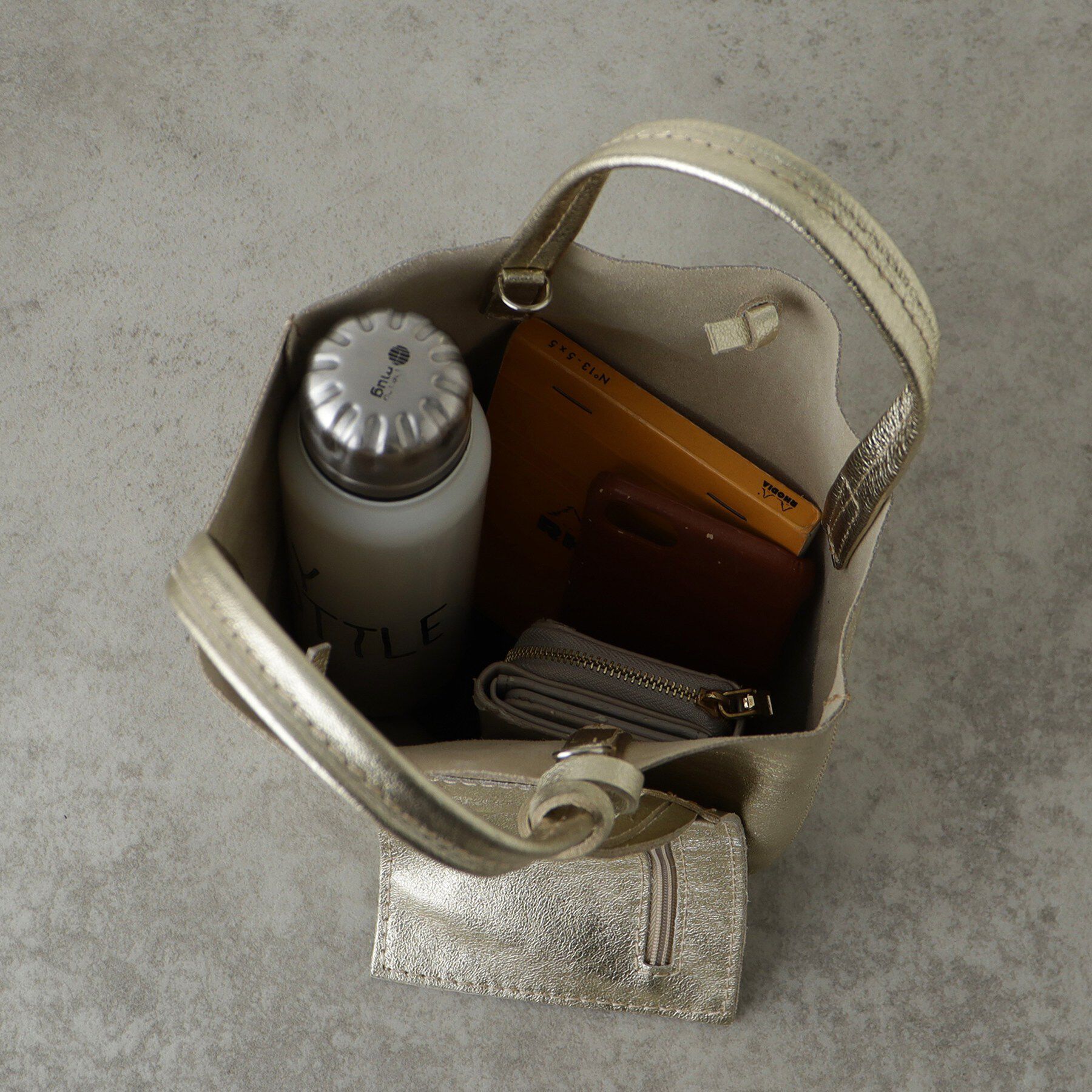 GALLEST「【MILLELA FIRENZE】メタリックミニトートバッグ」|トートバッグ|