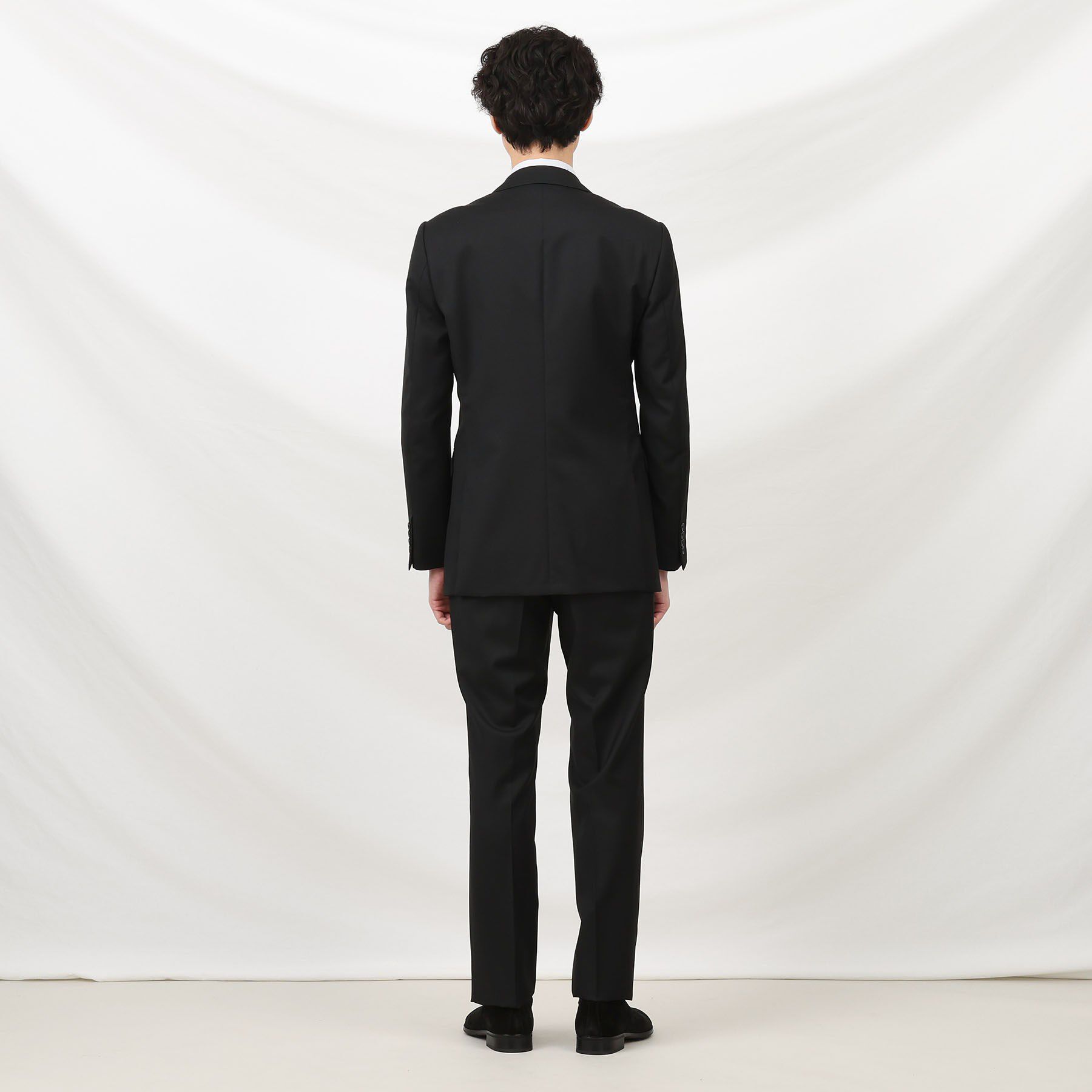 TAKEO KIKUCHI「【冠婚葬祭】無地 サージスーツ/3ピース対応可」|スーツ|