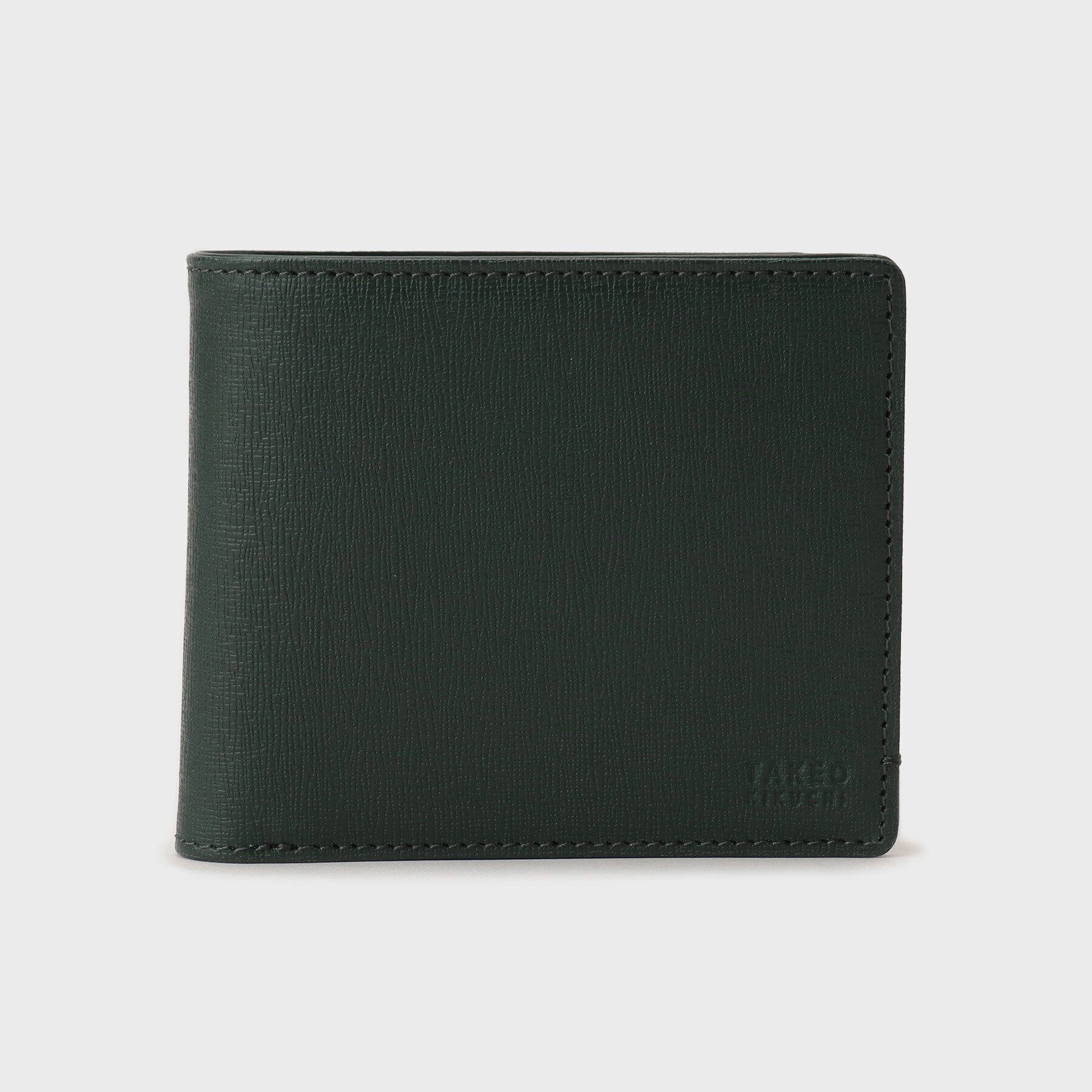 TAKEO KIKUCHI「配色型押しレザー 2つ折り財布」|財布|