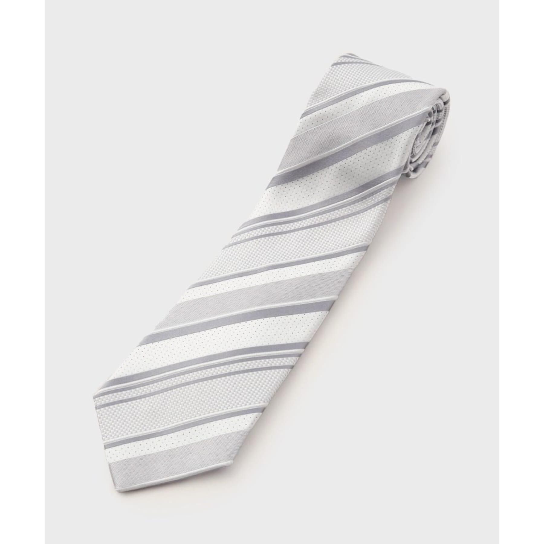 TAKEO KIKUCHI「【ベストセラー/日本製】シャドーストライプ シルクネクタイ」|ネクタイ・蝶ネクタイ|グレー(312)