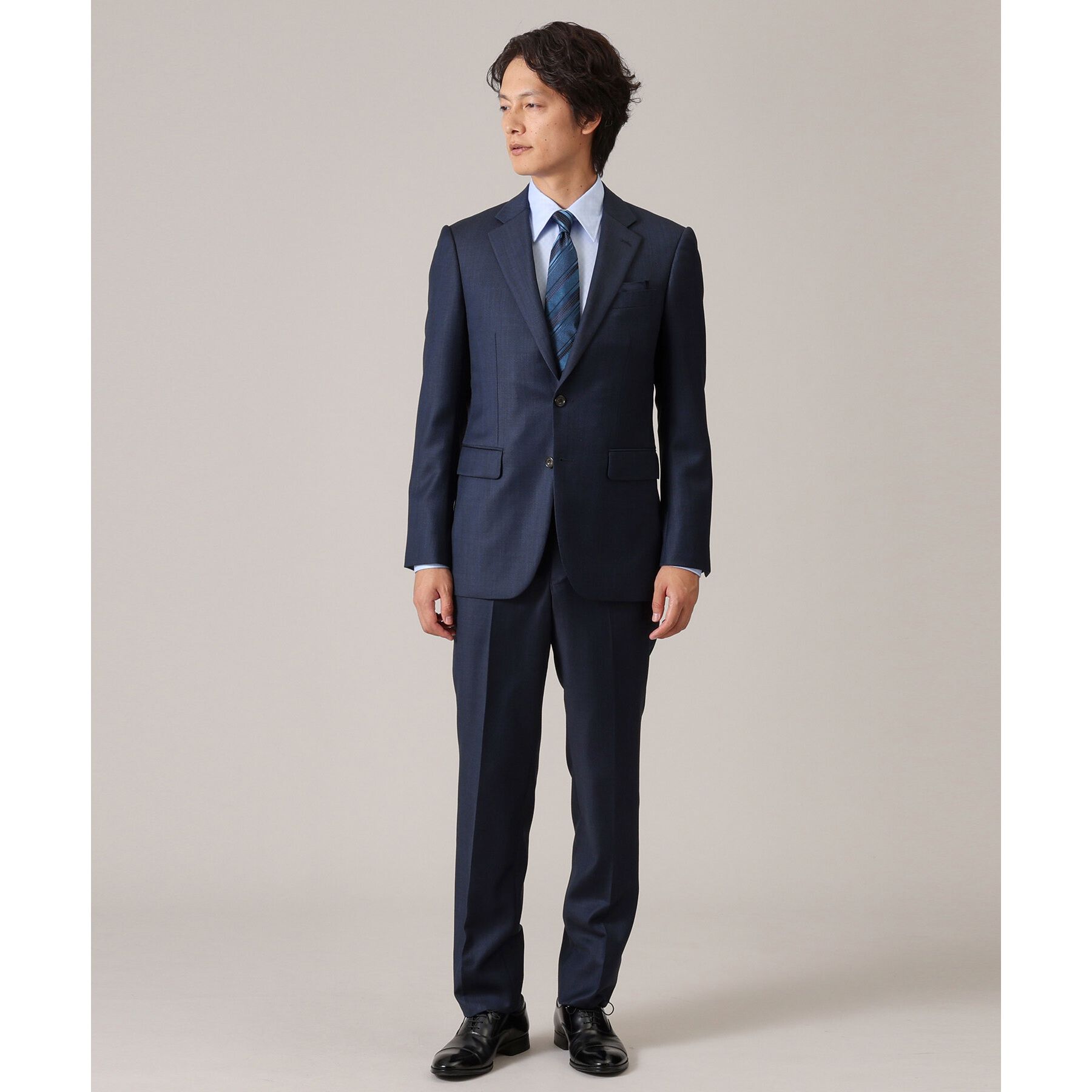 TAKEO KIKUCHI「【ベストセラー/日本製】シャドーストライプ シルクネクタイ」|ネクタイ・蝶ネクタイ|