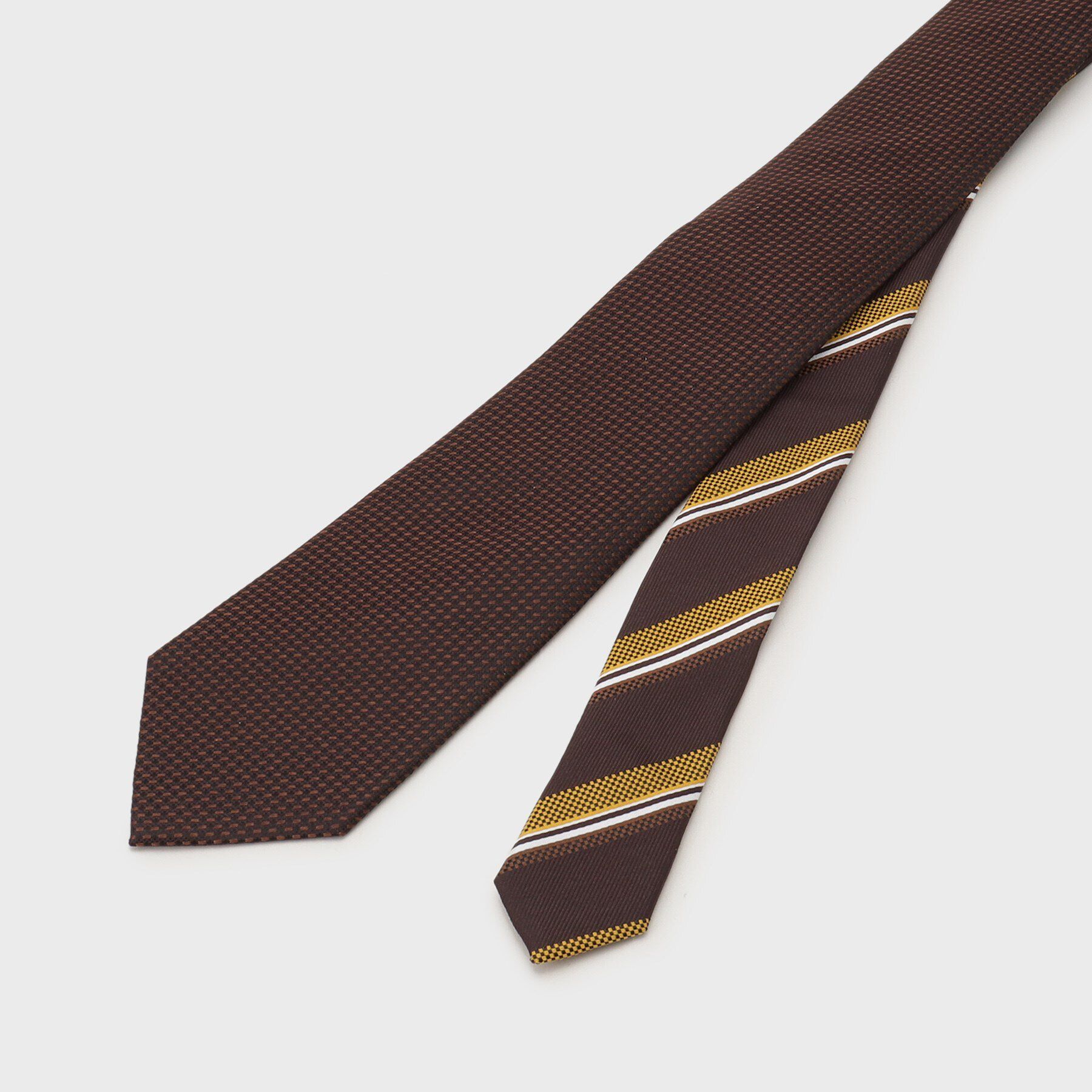 TAKEO KIKUCHI「【BOXセット】無地ネクタイ&タイバー」|ネクタイ・蝶ネクタイ|