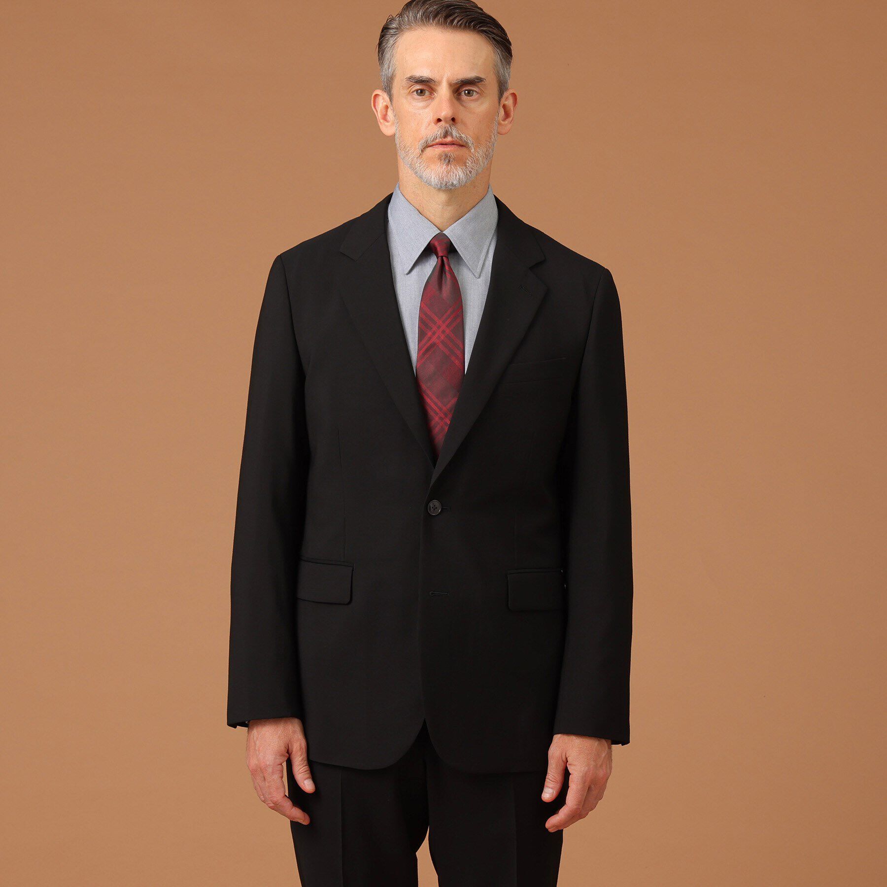 40CARATS&525「ディープブラック ジャケット」|テーラードジャケット|