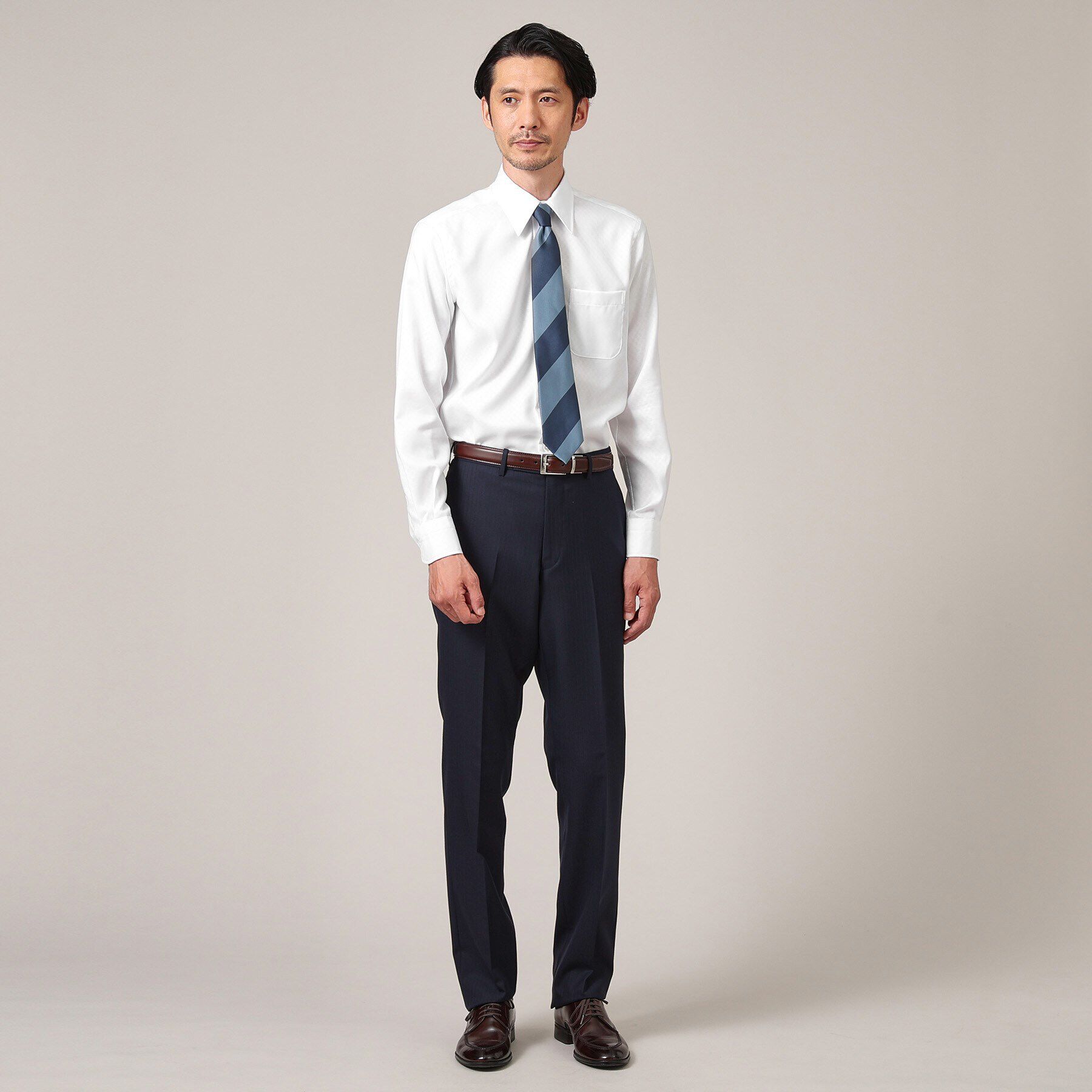 TAKEO KIKUCHI「【Made in JAPAN】市松紋 ドレスシャツ」|シャツ・ブラウス|